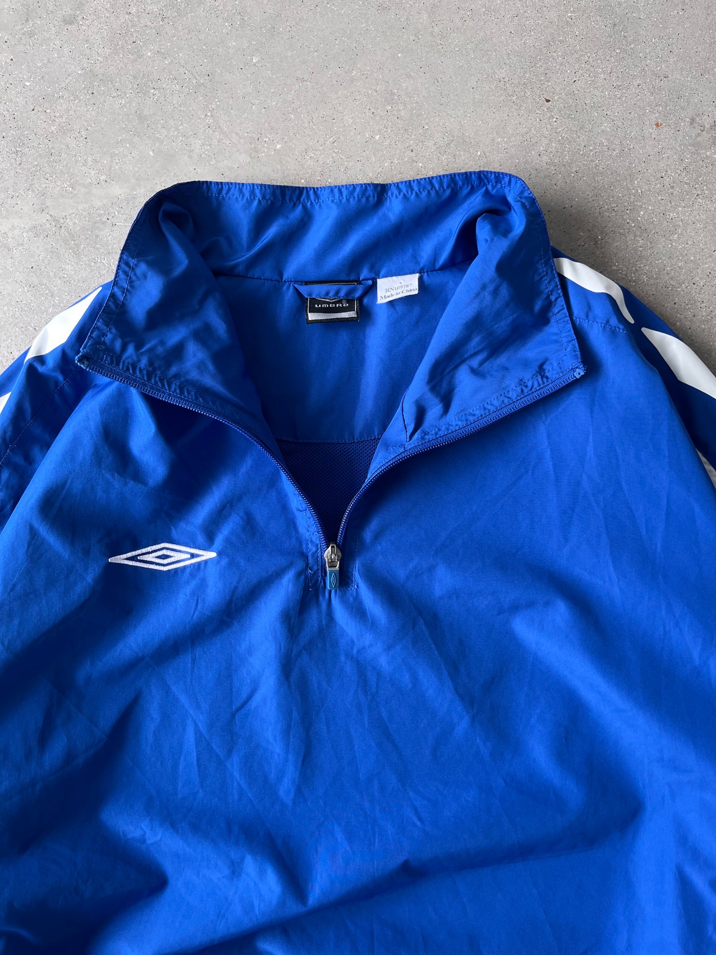 Vintage Umbro Quarter Zip Track Jacket - XL