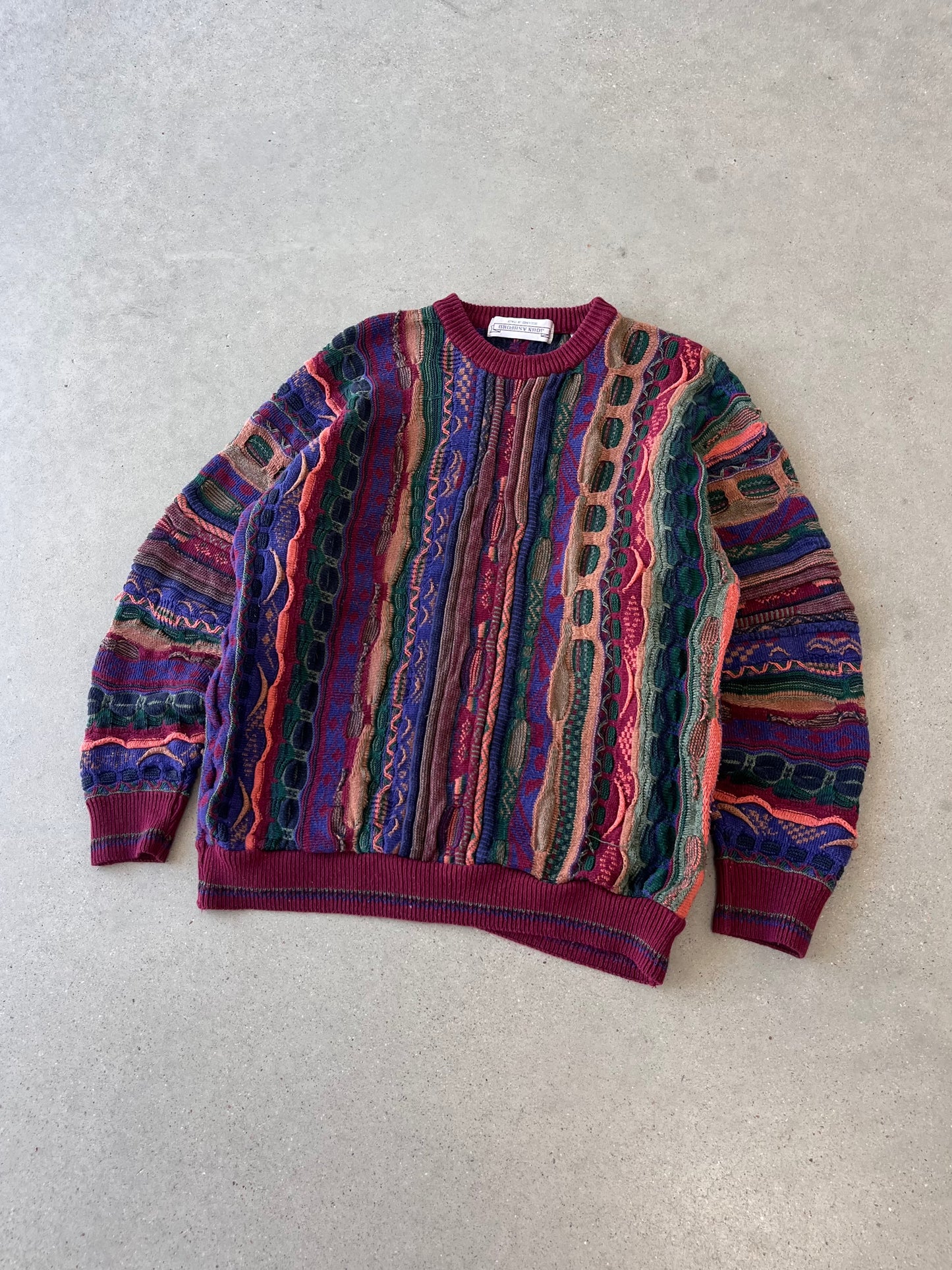 Vintage John Ashford 3D Sweater - XL