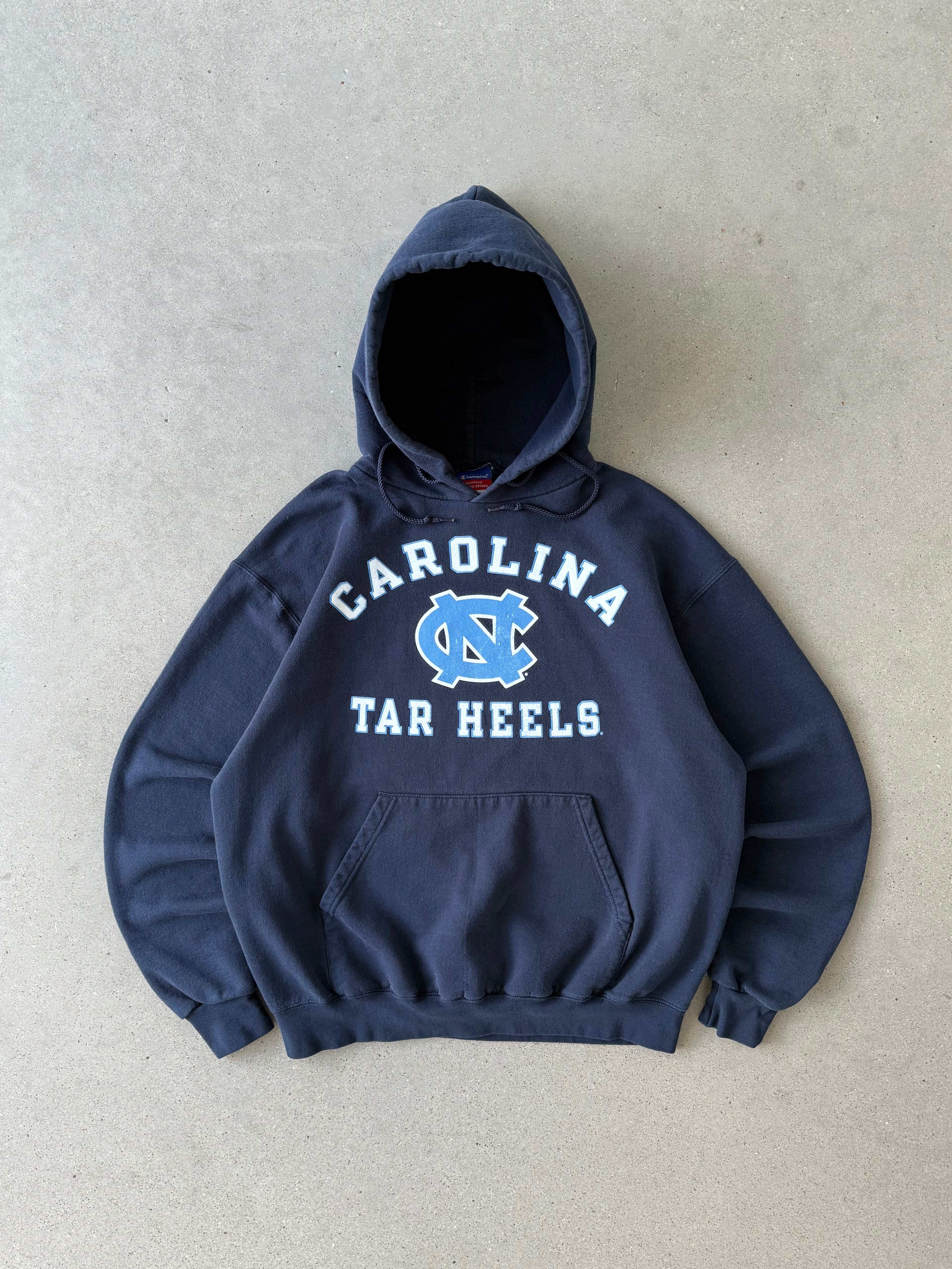 Vintage Carolina Tar Heels Champion Hoodie - L