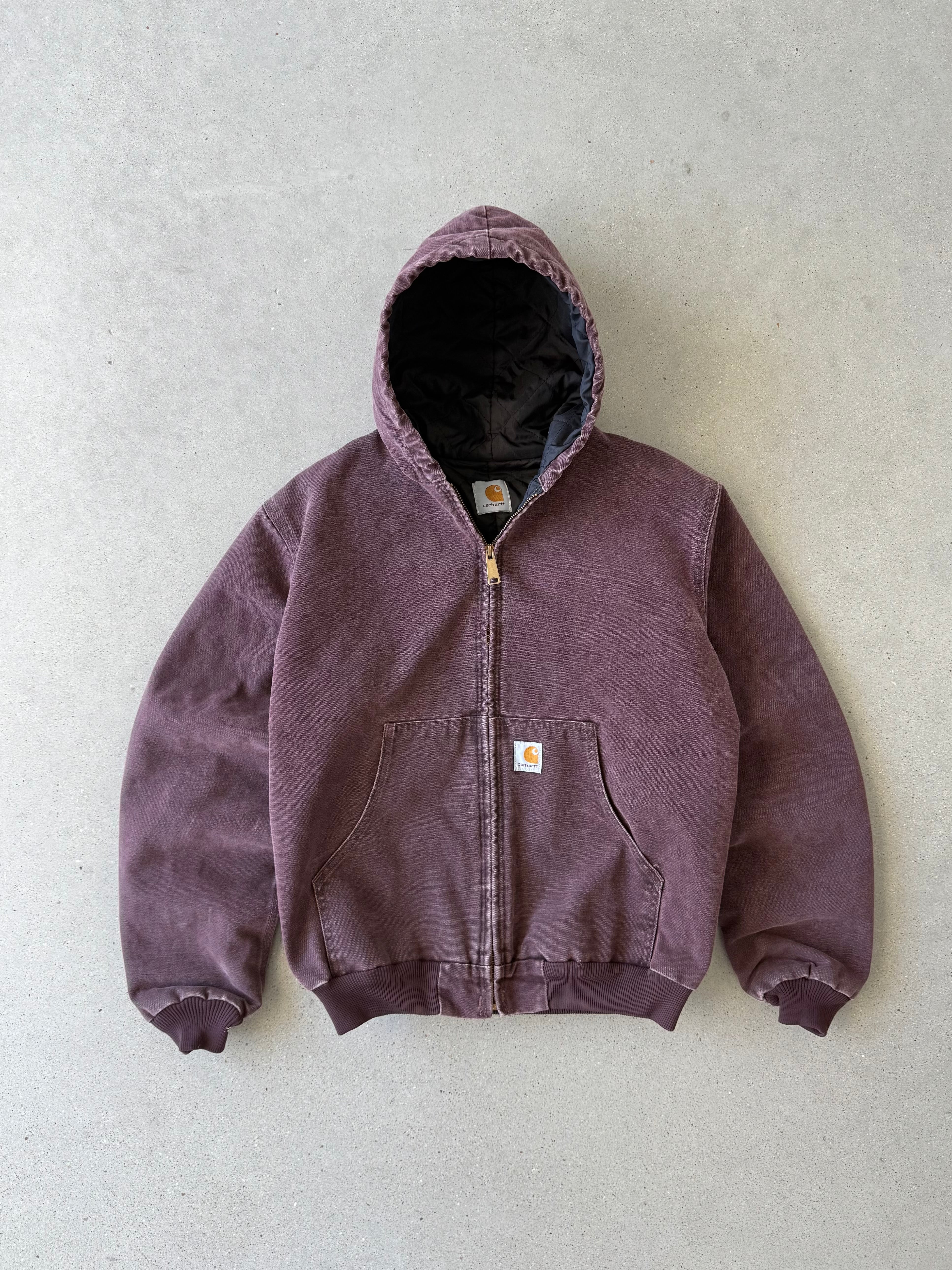 Vintage Carhartt Maroon Active Jacket - S