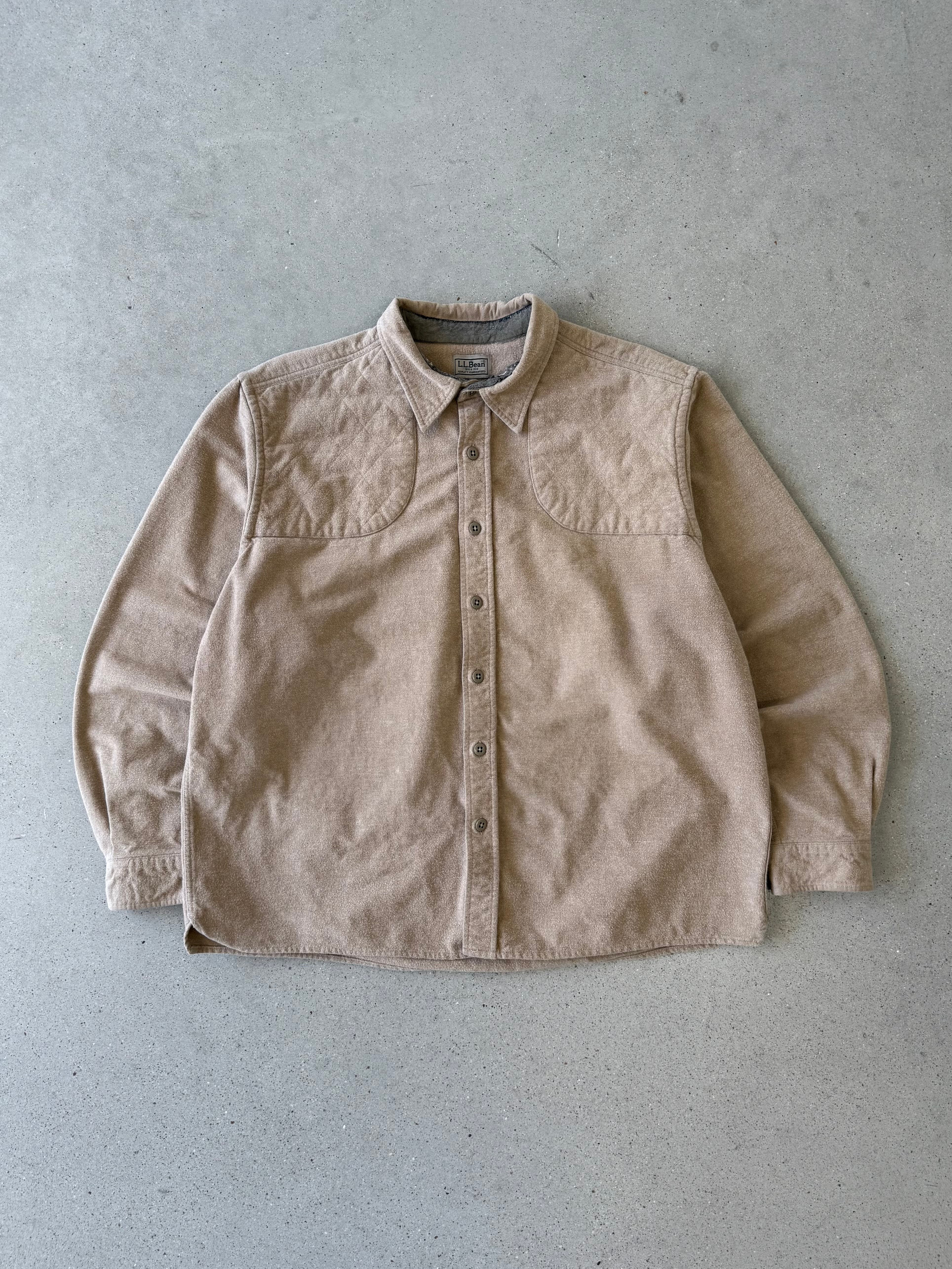 Vintage L.L. Bean Tan Button-up - L