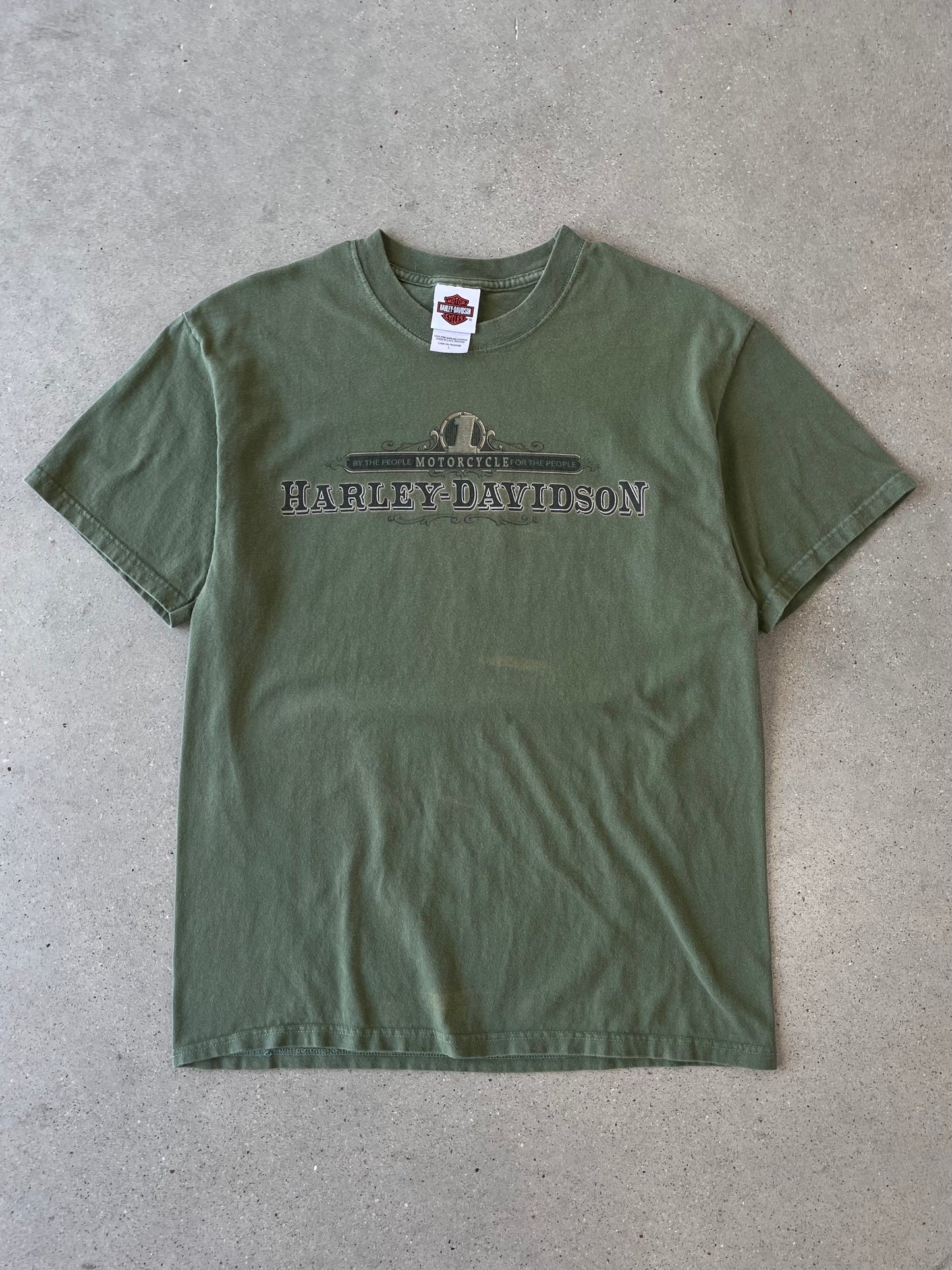 Vintage Oxford Harley Davidson Tee - L