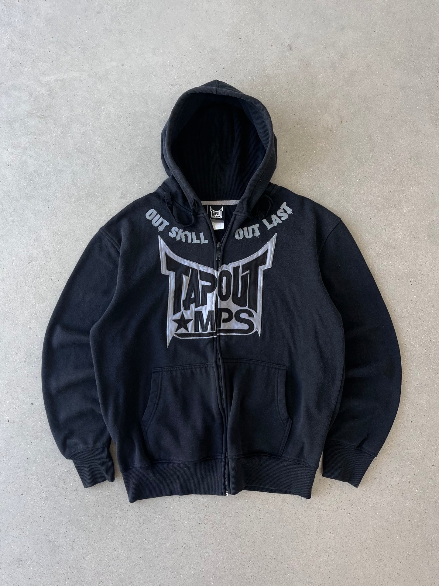 Vintage Y2K TAPOUT MPS Zip-up Hoodie - M