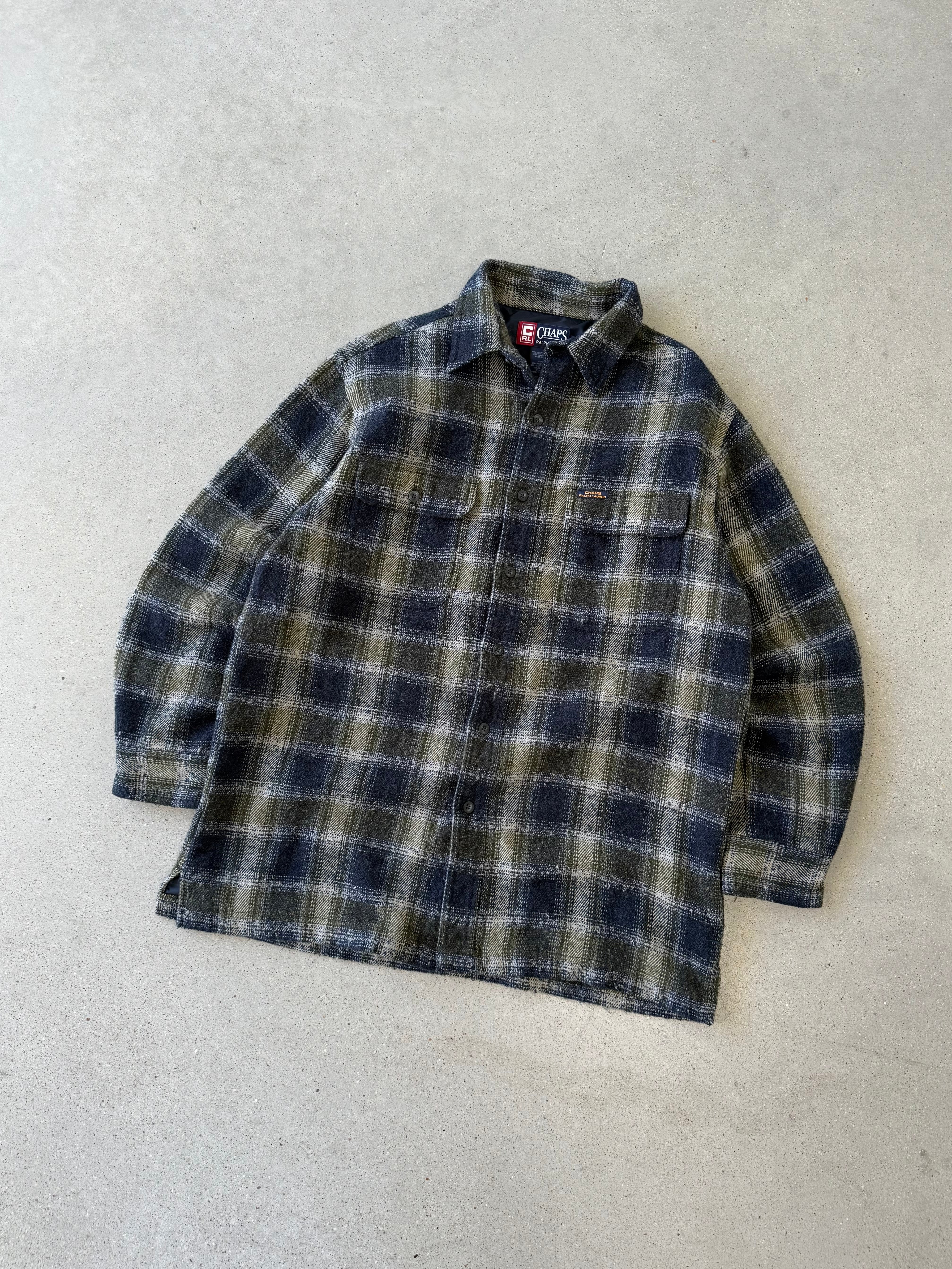 Vintage Chaps Ralph Lauren Plaid Button-up - S