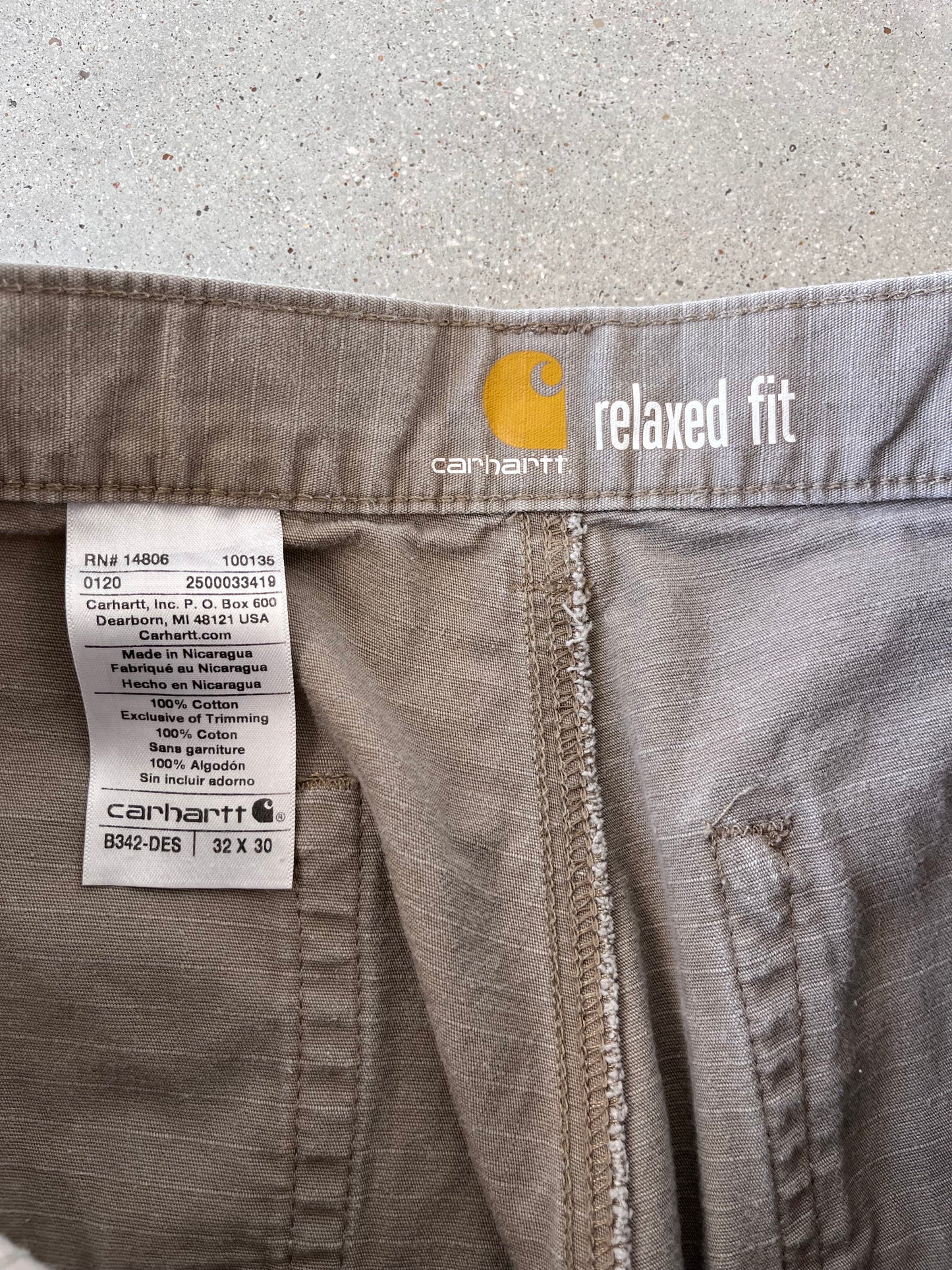 Vintage Carhartt Relaxed Cargo Pants - 32x30