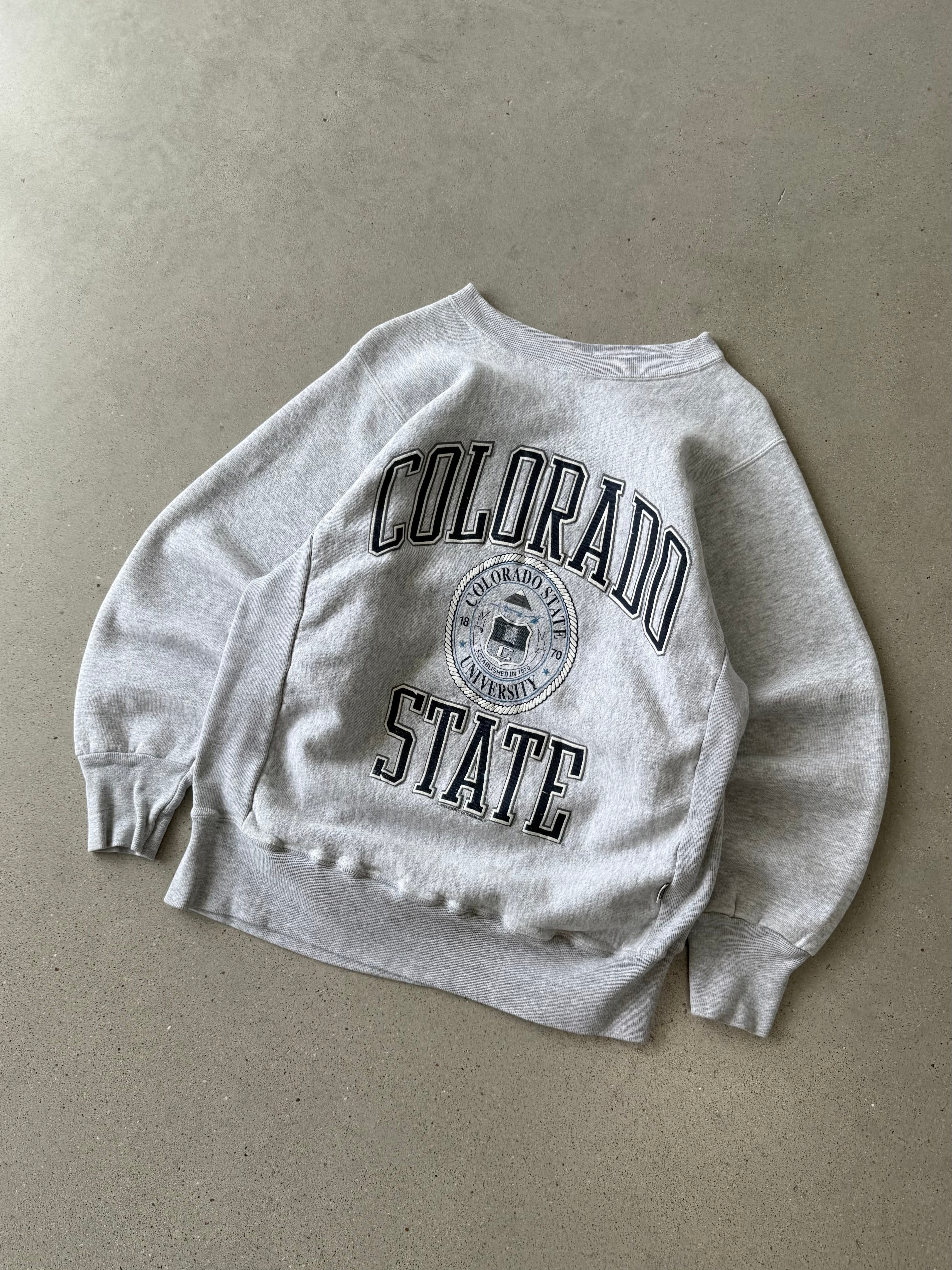 Vintage Colorado State University Crewneck - L