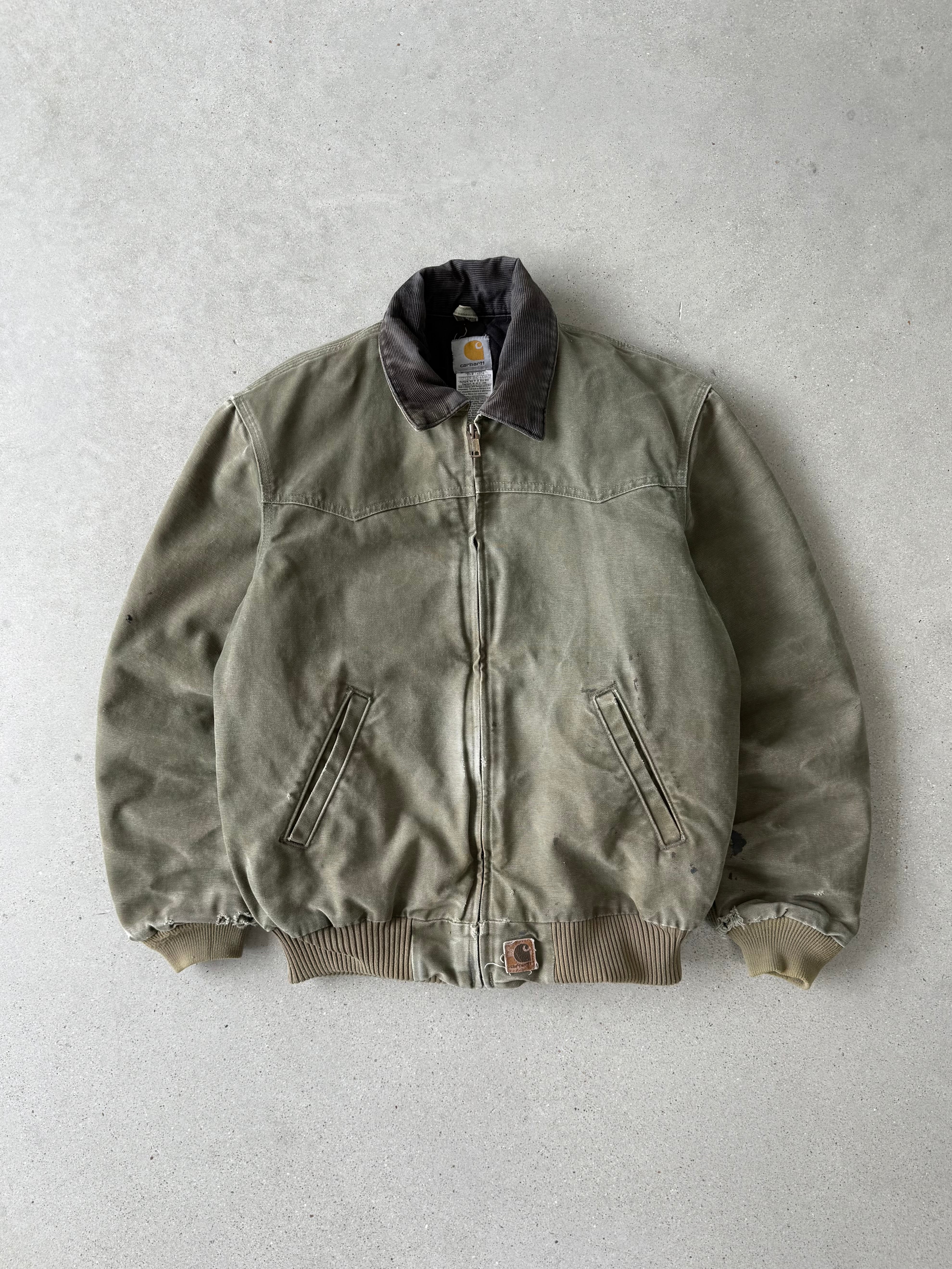 Vintage Carhartt Olive Green J14 LOV Santa Fe Jacket - M