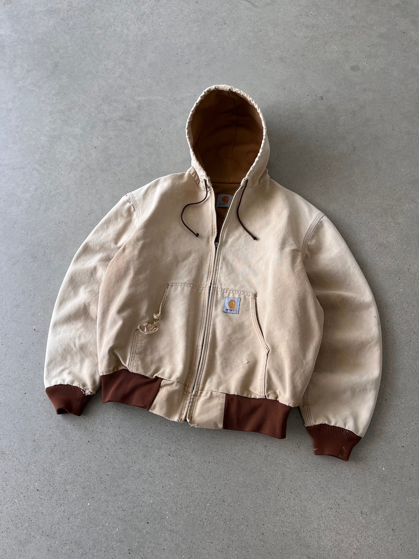 Vintage Carhartt Tan Active Jacket - M