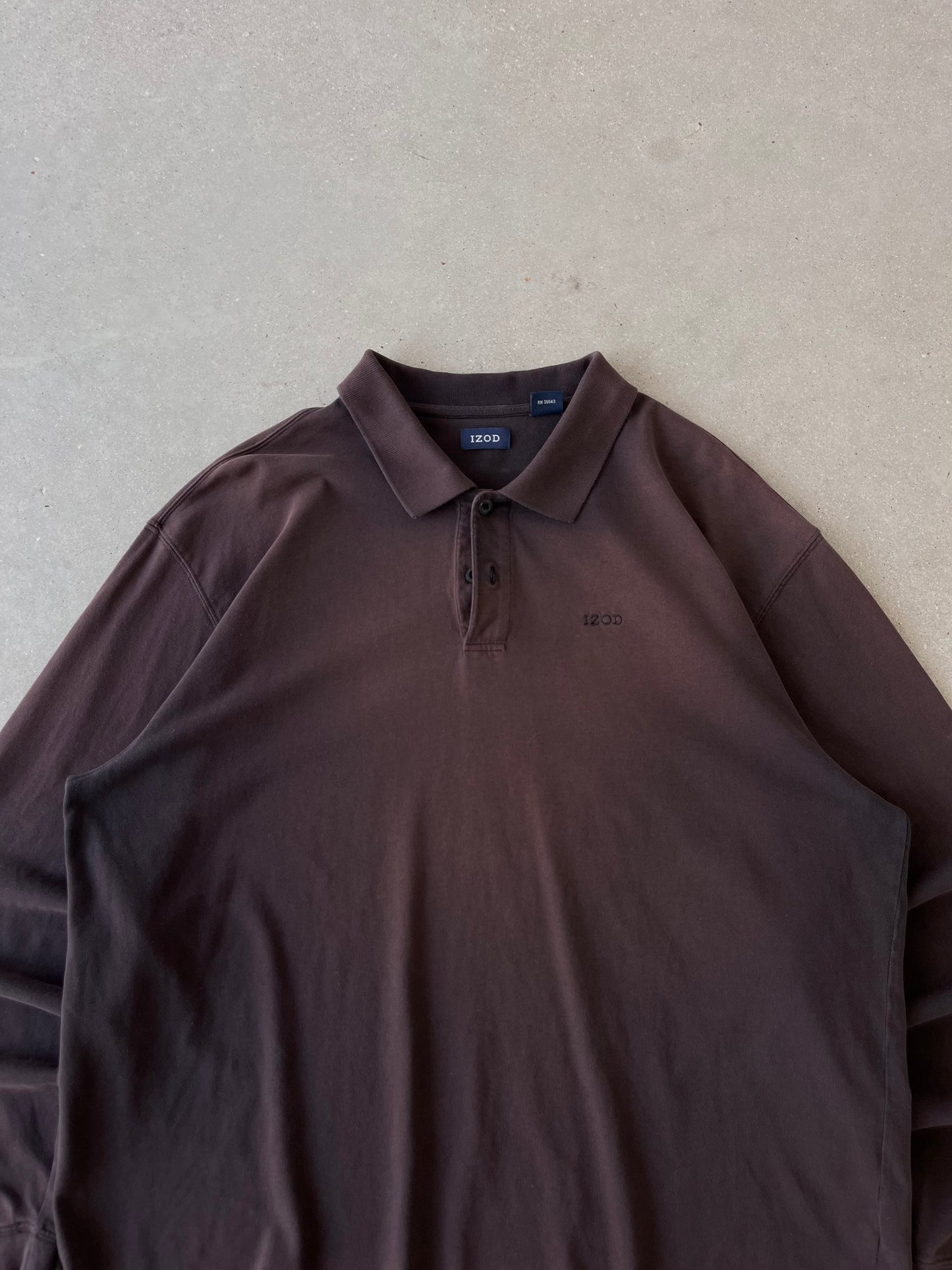 Vintage IZOD Polo Long Sleeve - XL