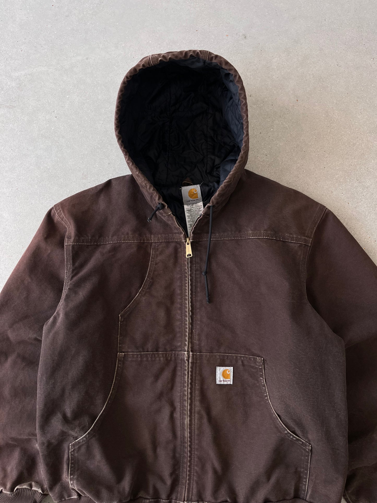 Vintage Carhartt Brown Active Jacket - L