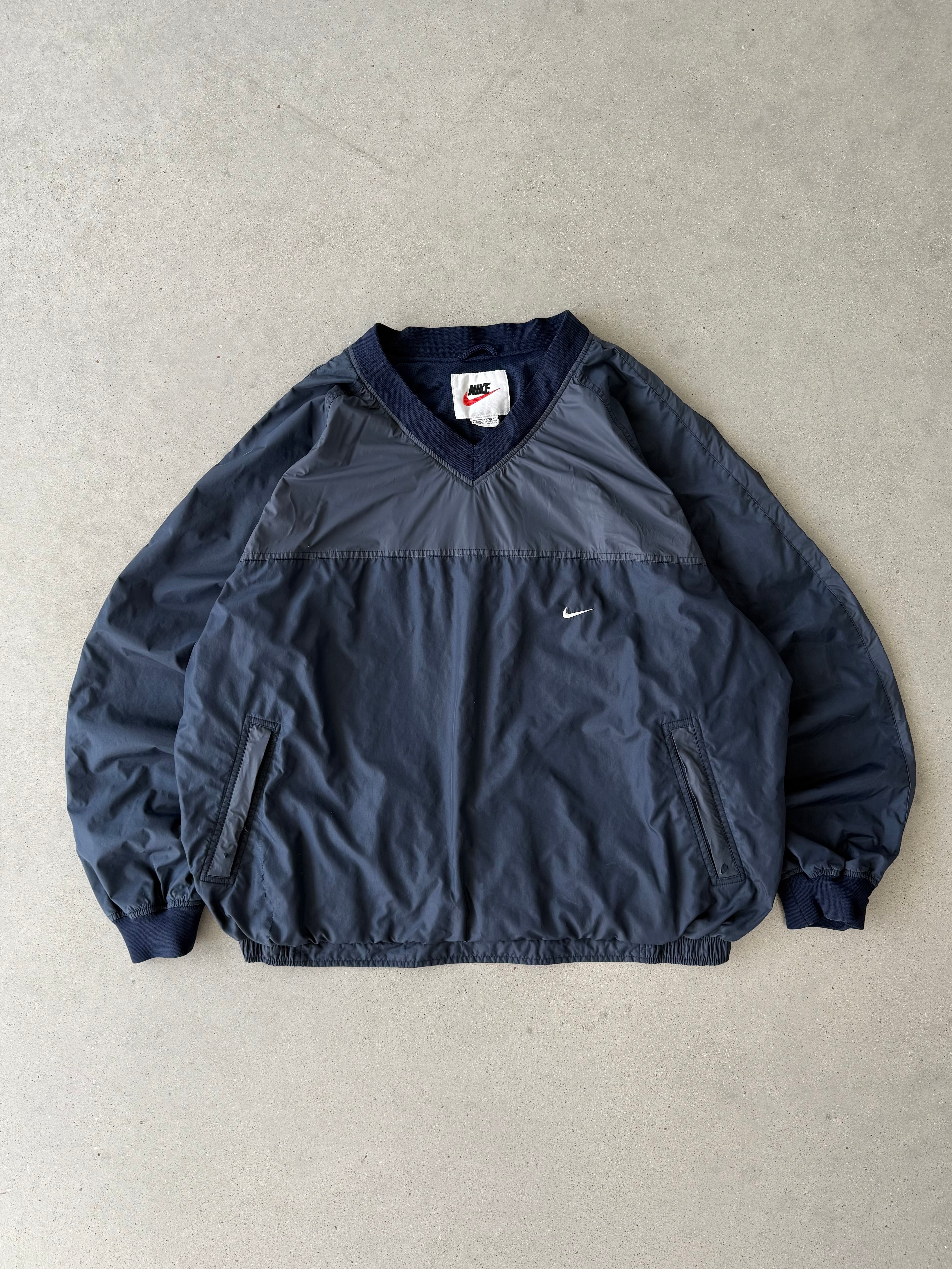 Vintage 1990s Nike Mini Swoosh Pullover - XXL