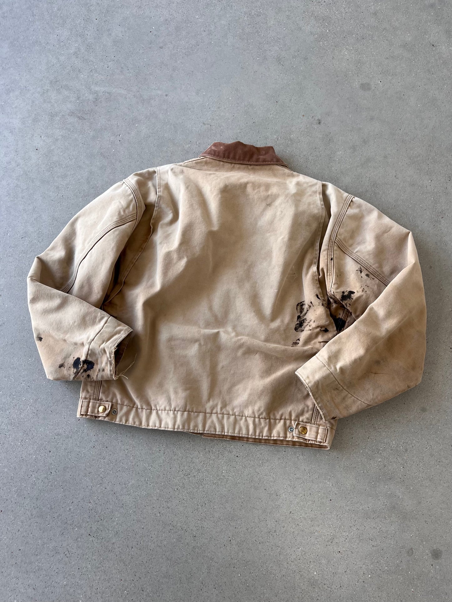 Vintage Carhartt Painter's Blanket-lined Detroit Jacket - M