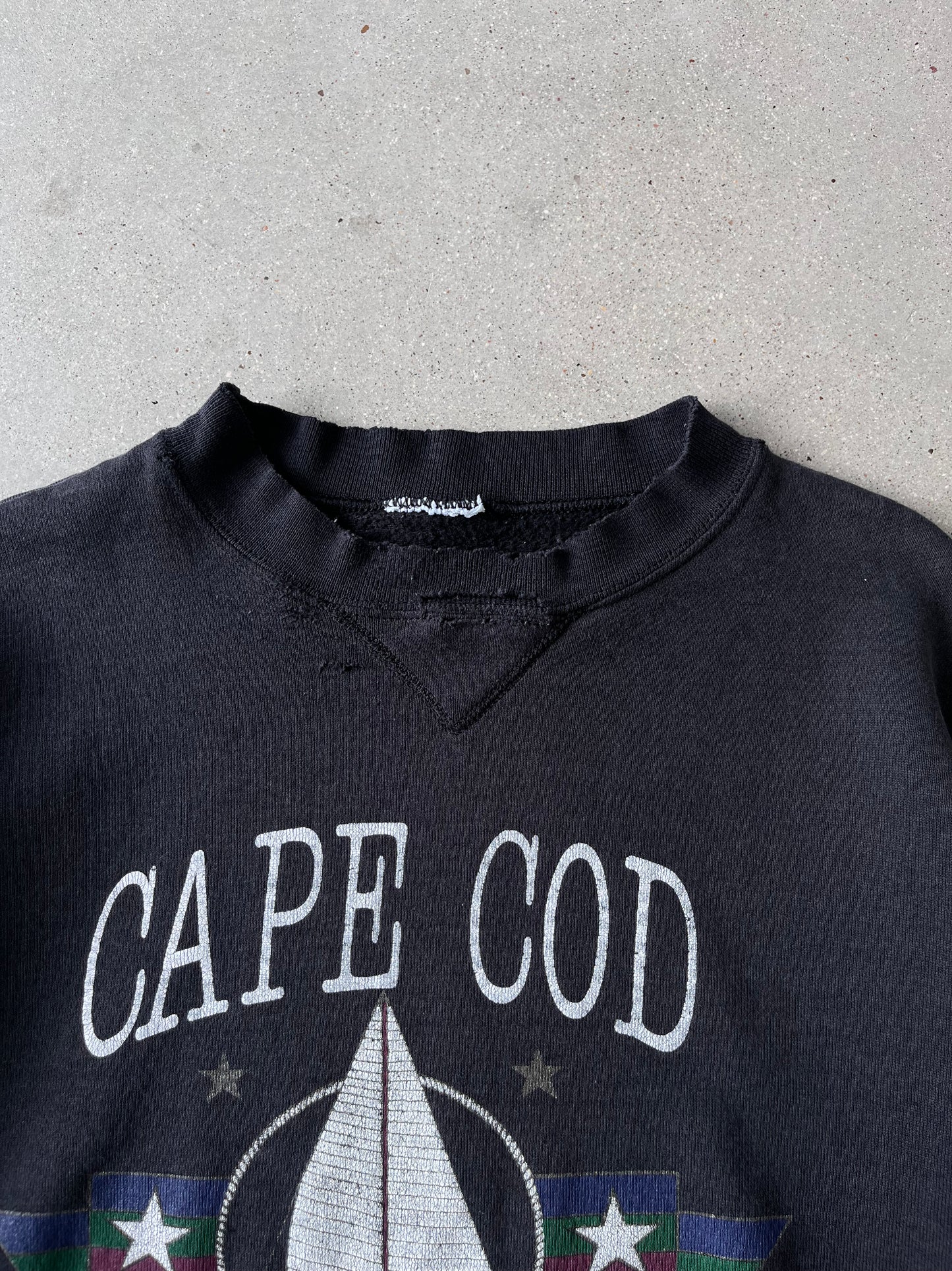 Vintage 90s Cape Cod Distressed Sweatshirt - XL