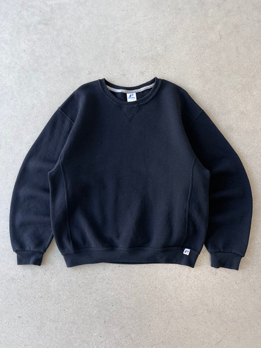 Vintage Black Russell Athletic Crewneck - L