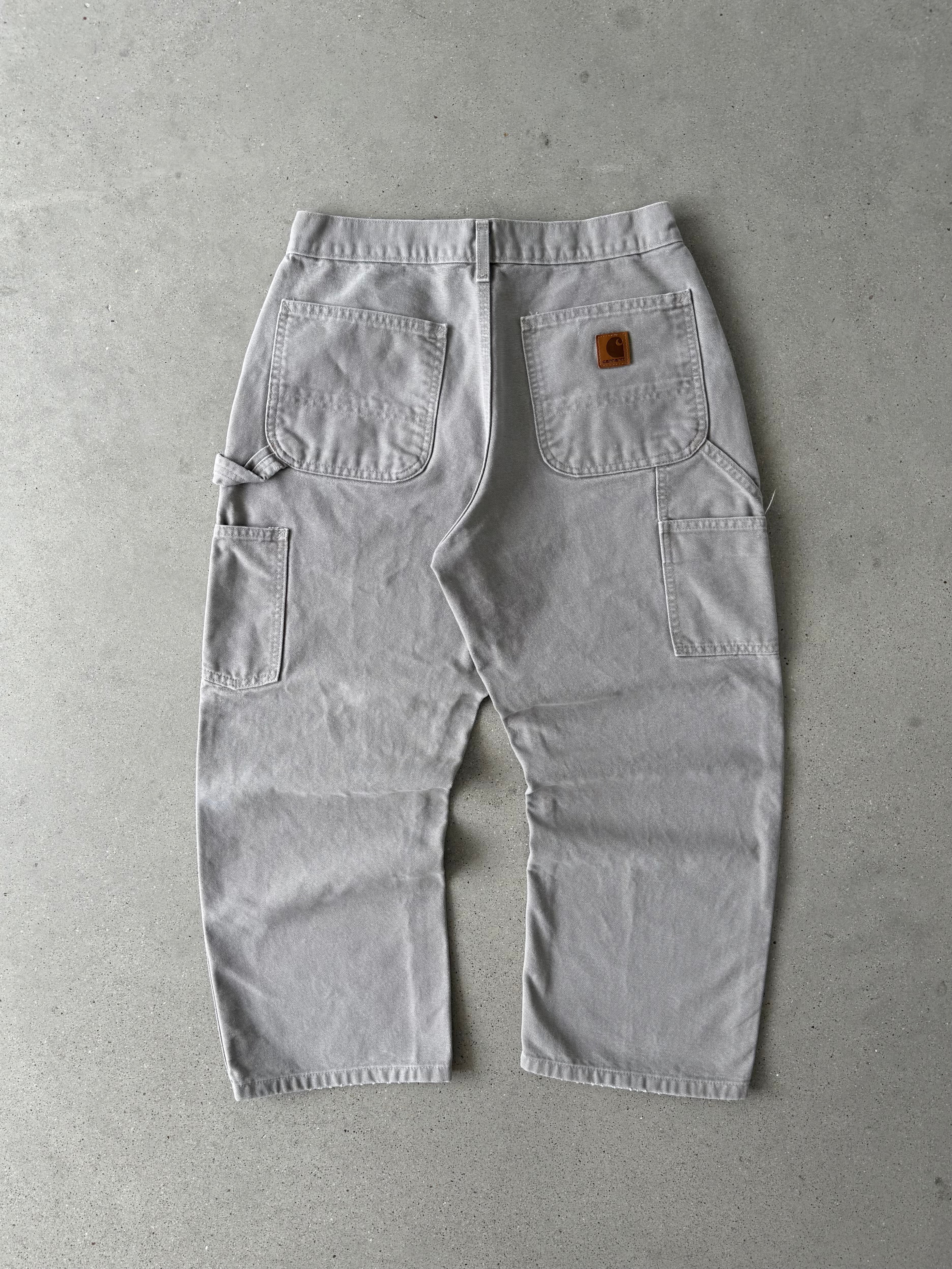 Vintage Carhartt Off-white Carpenter Pants - 29x26