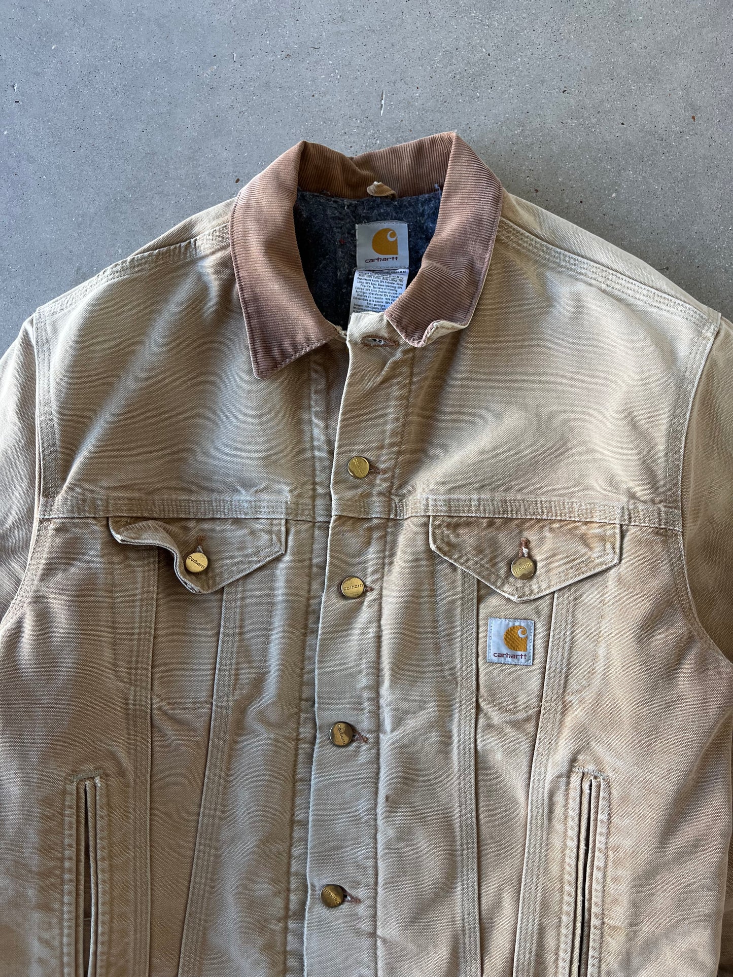 Vintage Carhartt Storm Rider Blanket-lined Jacket - M