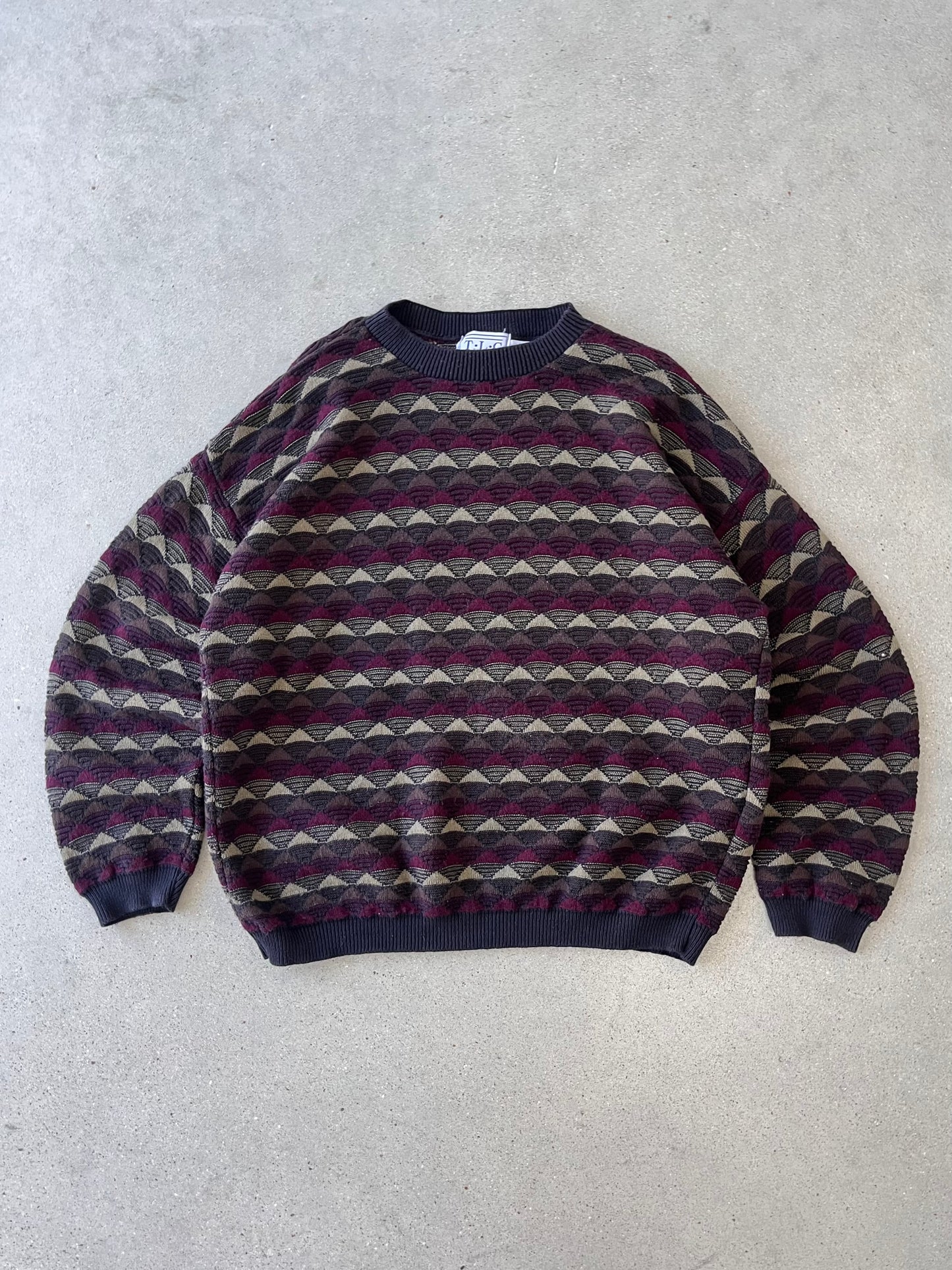 Vintage TLC Lamber Knitted Sweater - XL