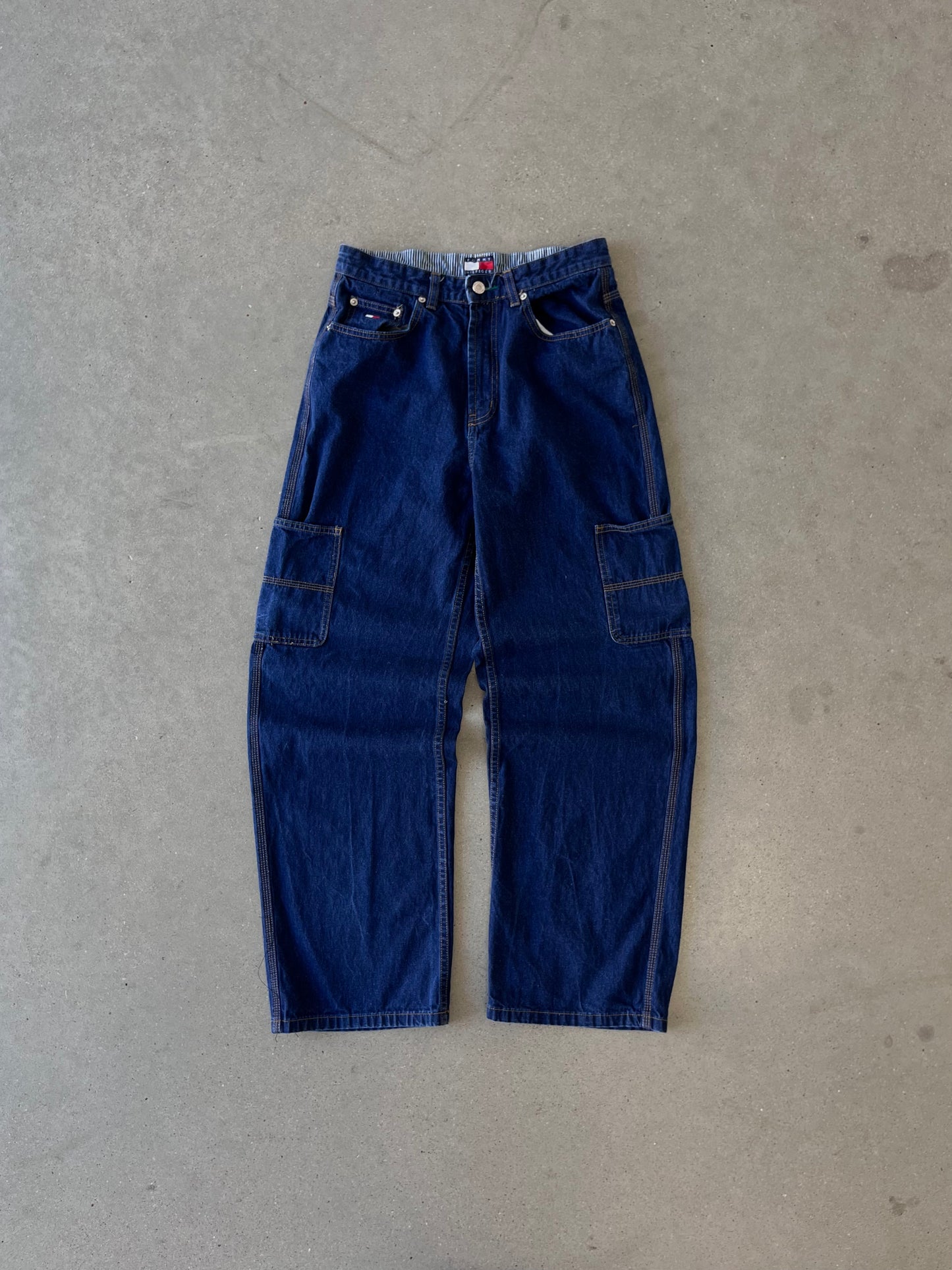 Vintage Y2K Tommy Hilfiger Cargo Denim - 29 W