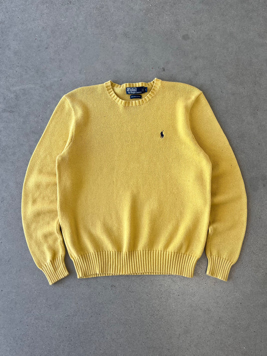 Vintage Polo Ralph Lauren Yellow Sweater - L