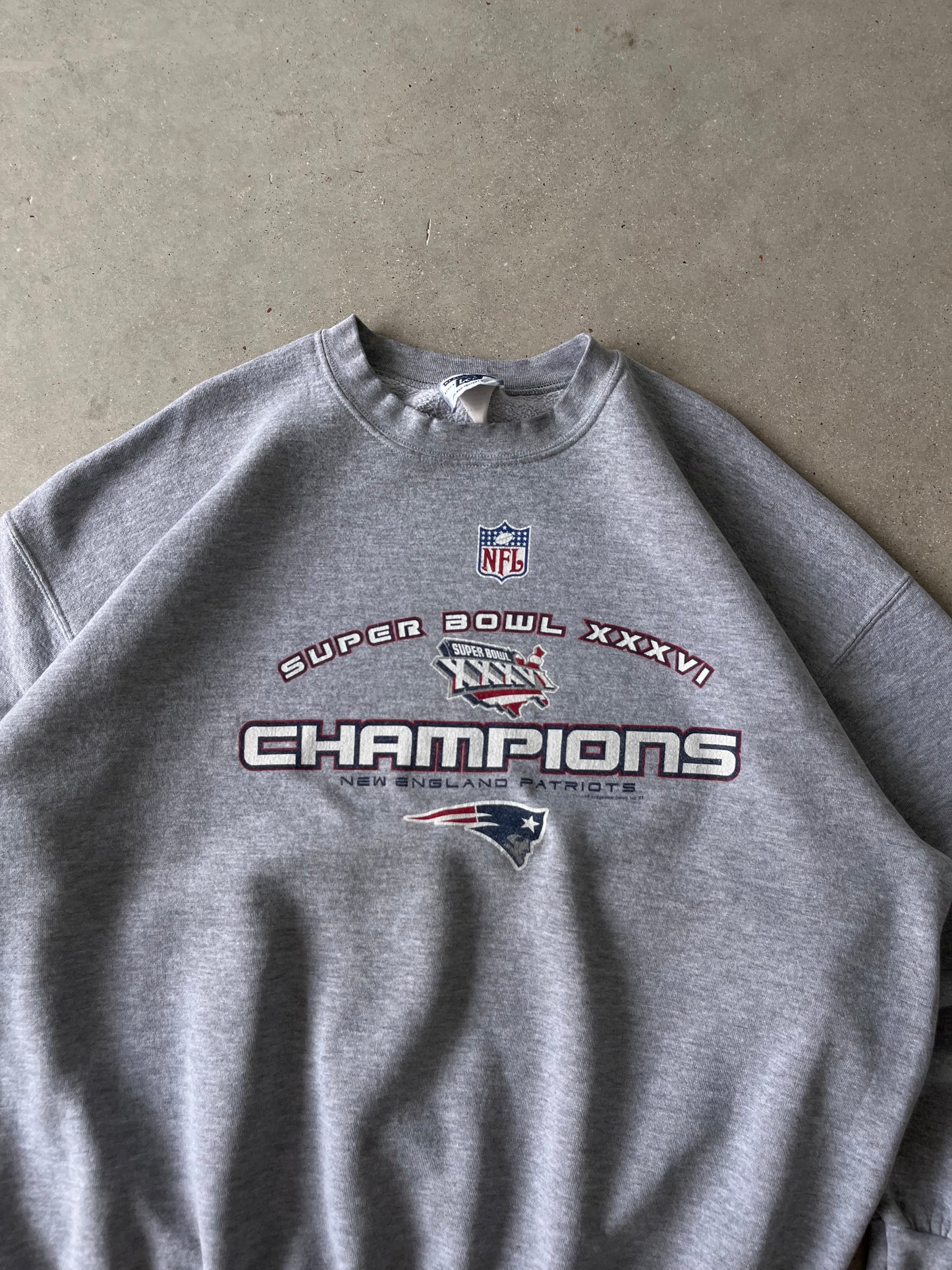 Vintage 2002 NFL Super Bowl Sweatshirt - XXL