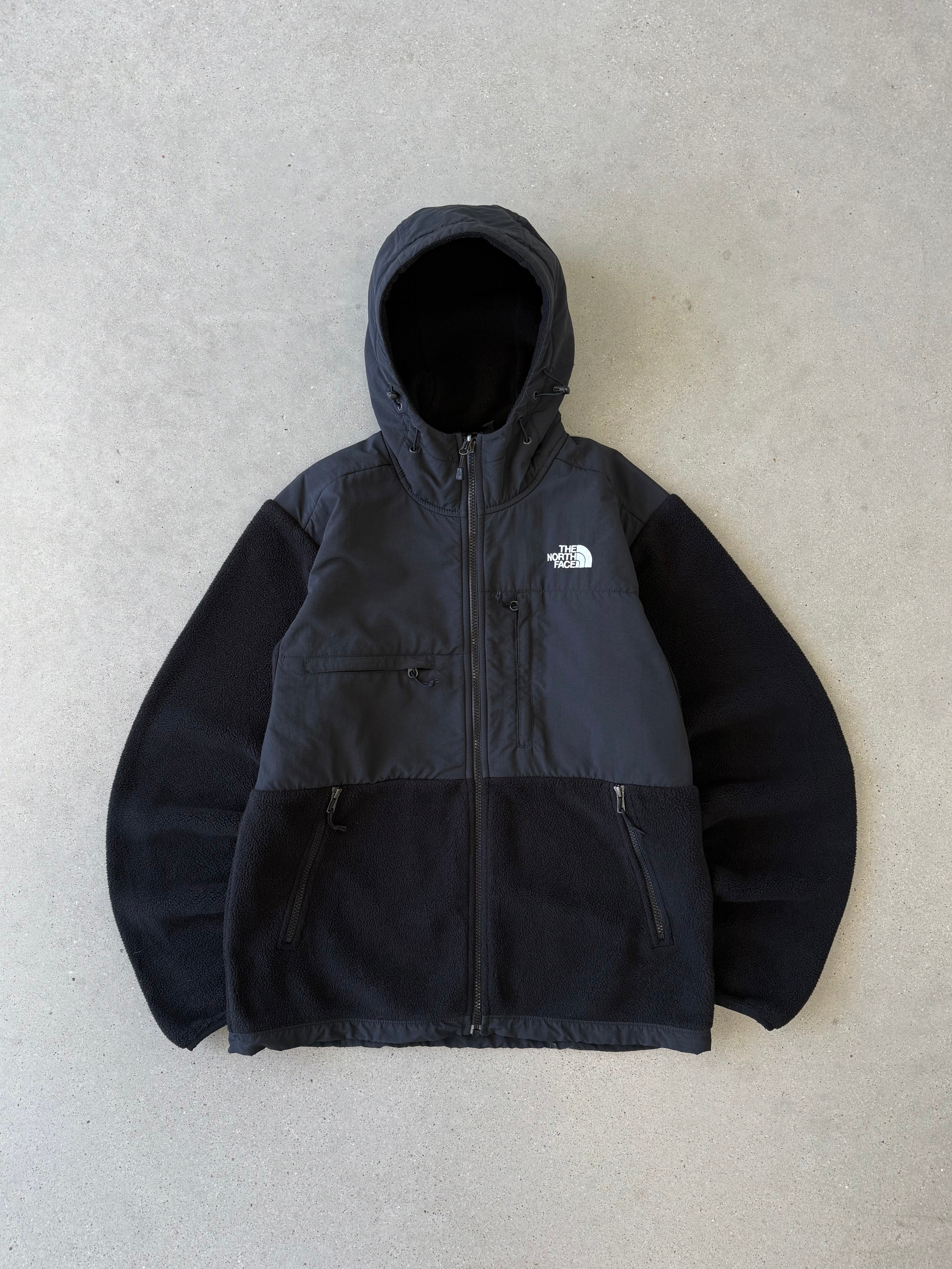 Vintage The North Face Denali Hooded Jacket - S (Black)