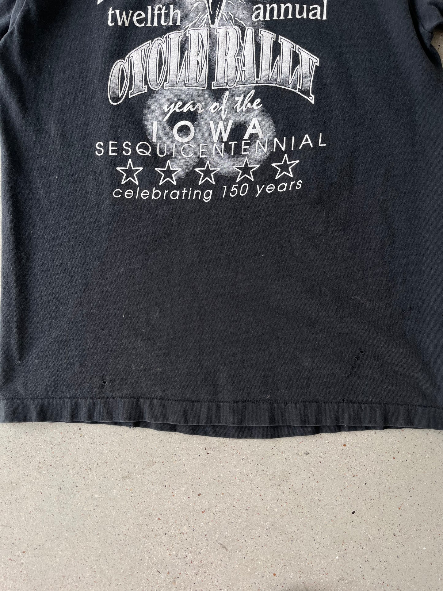 Vintage 1996 Humboldt Cycle Rally Tee - L