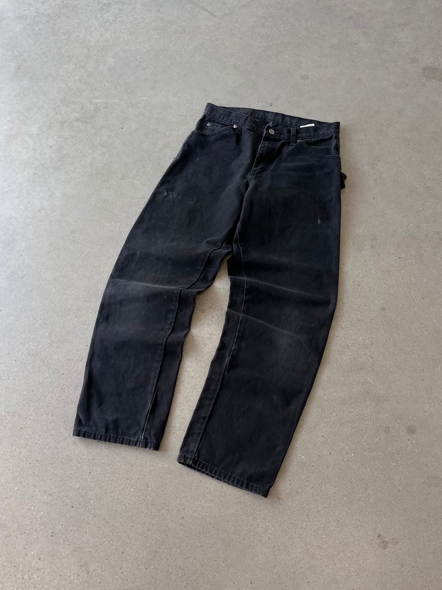 Vintage Dickies Carpenter Pants (Black) - 30x30