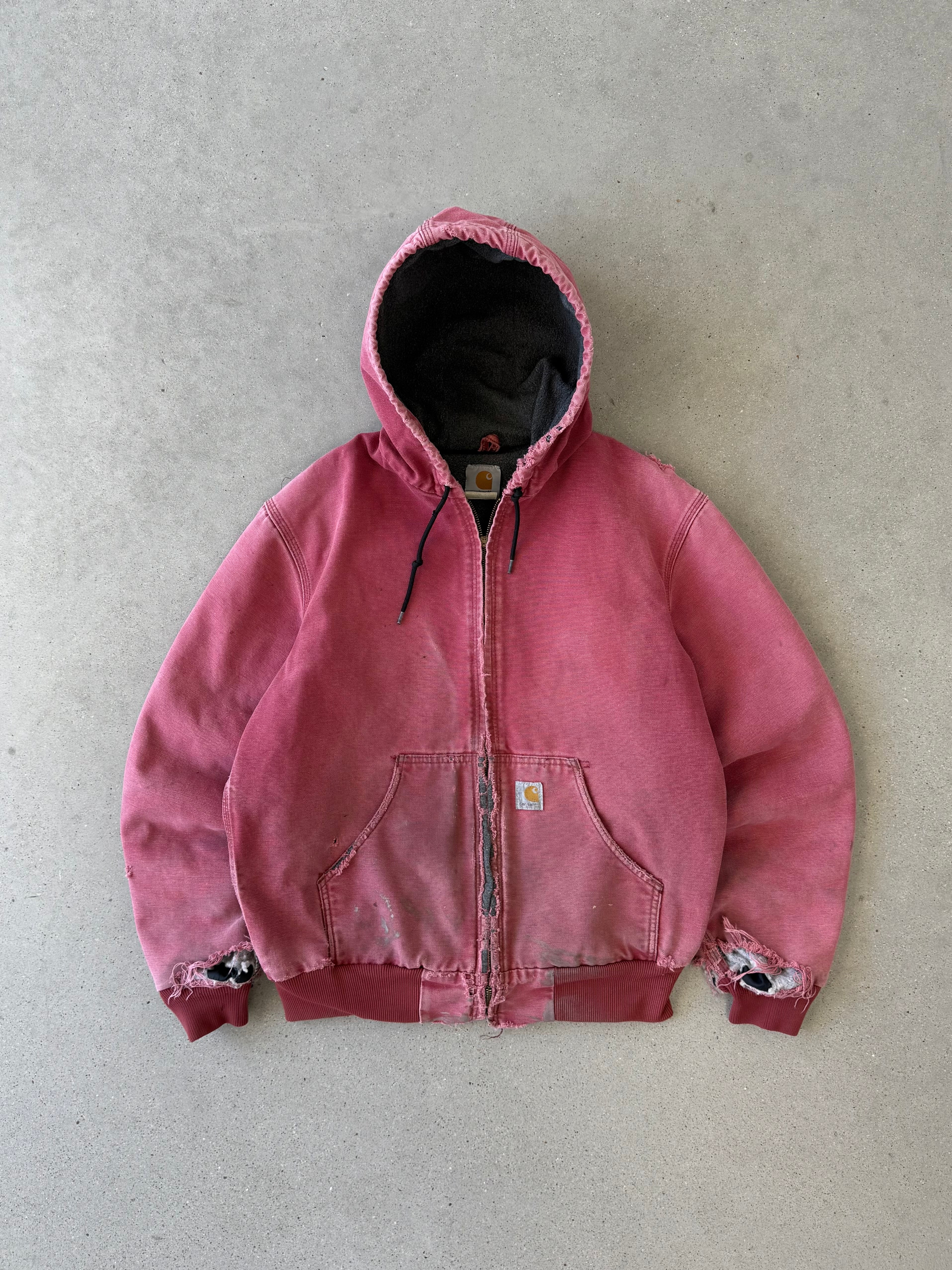 Vintage Carhartt Pink Distressed J158-DKR Active Jacket - M