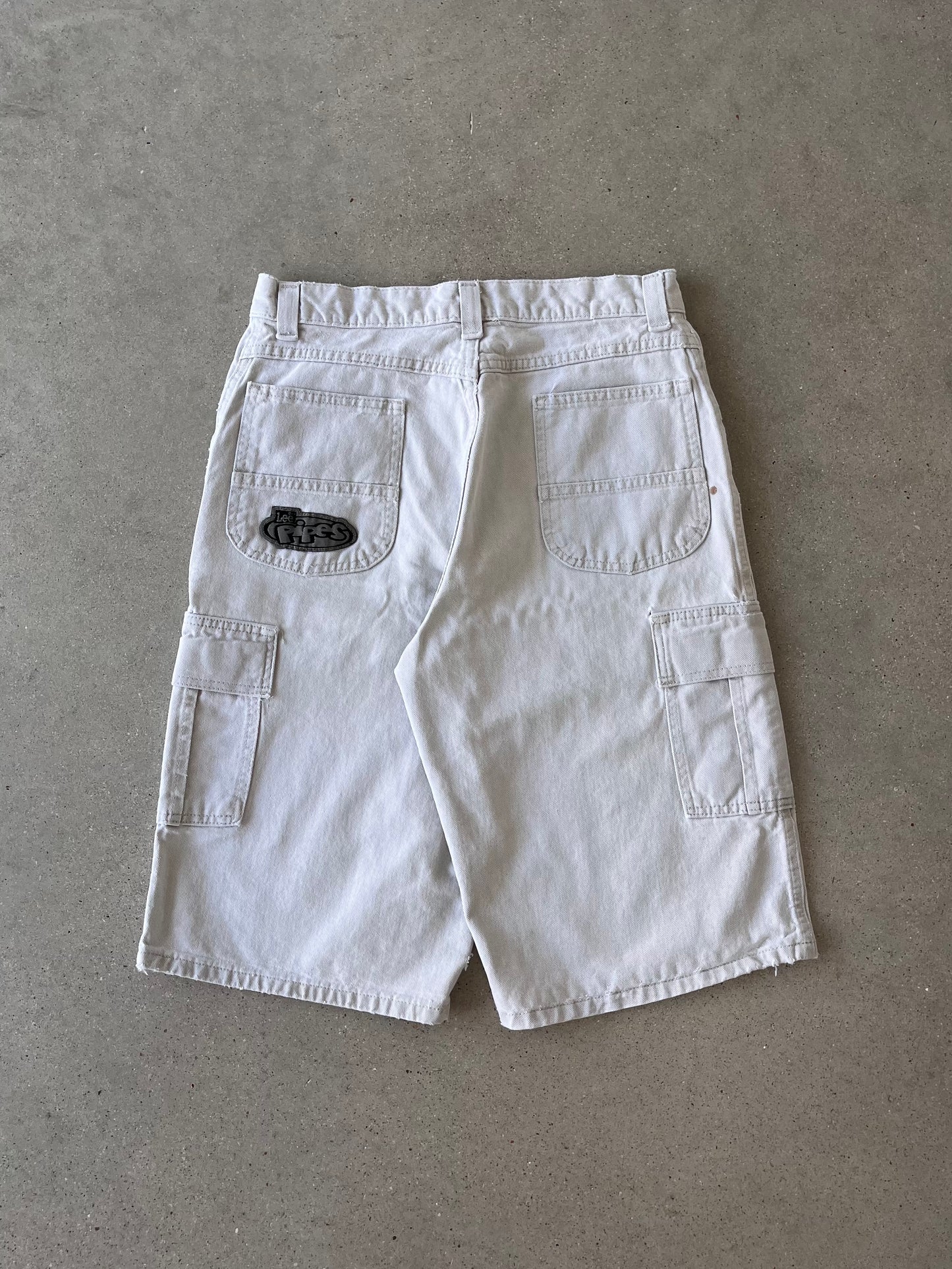 Vintage Les Pipes Baggy Cargo Shorts - 30