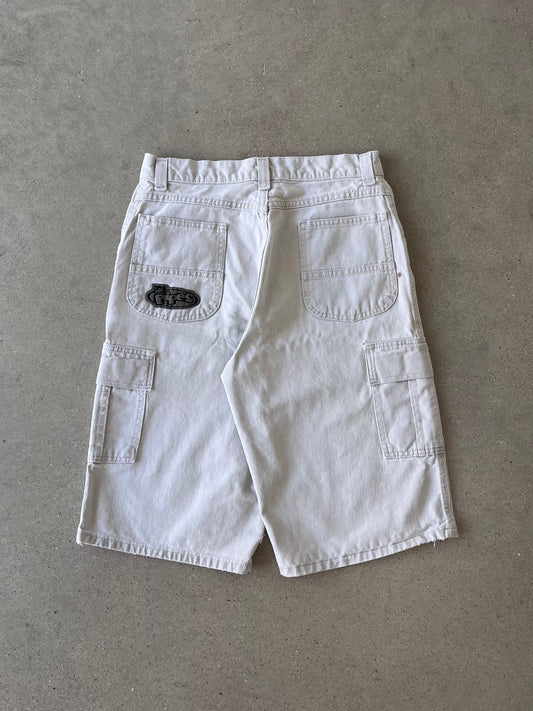 Vintage Les Pipes Baggy Cargo Shorts - 30