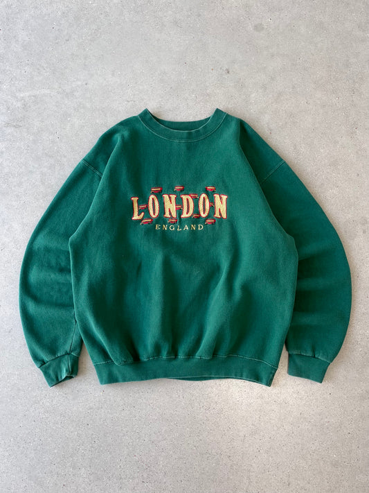 Vintage London England Crewneck - XL