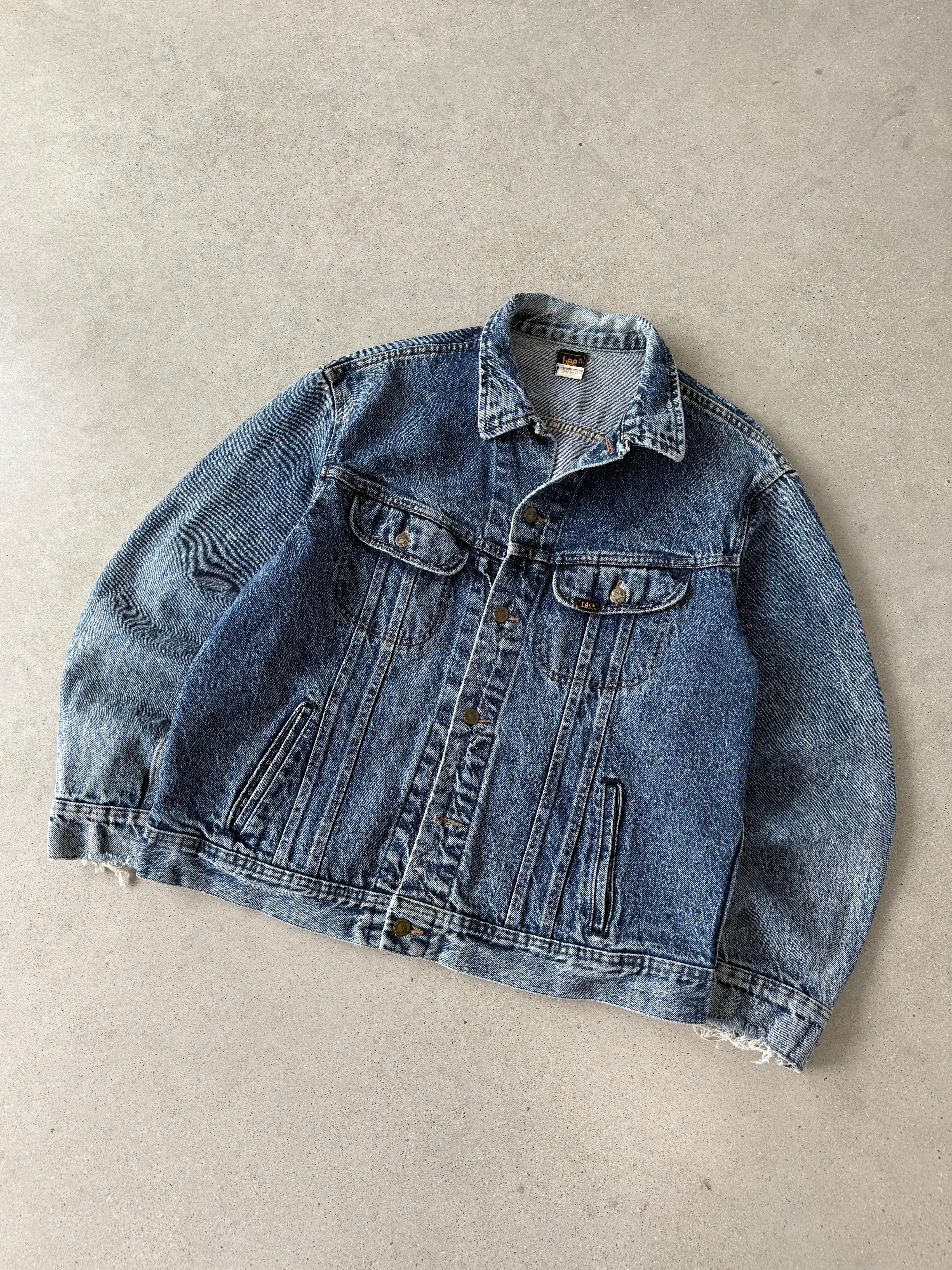 Vintage Lee Denim Trucker Jacket - L