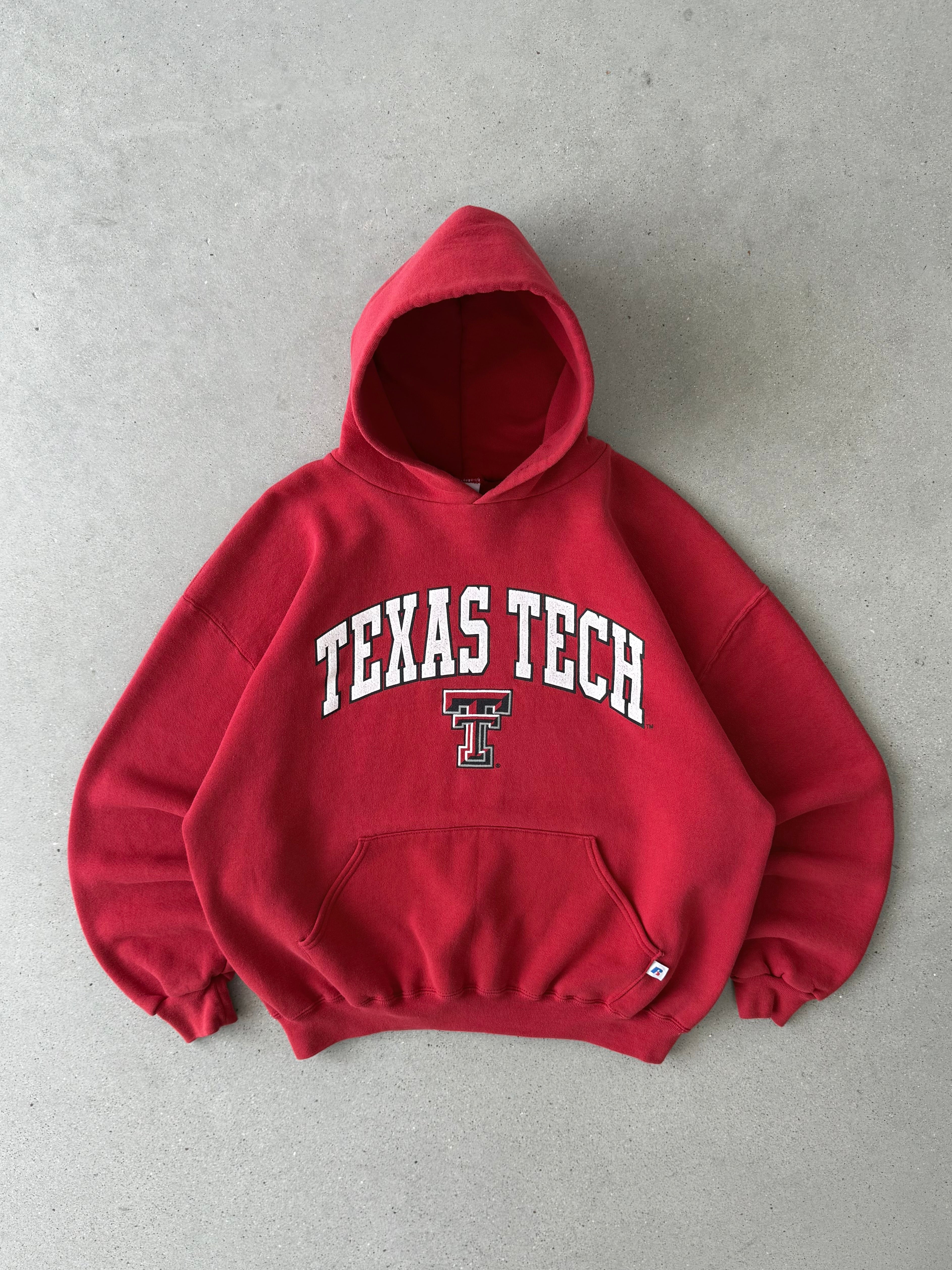Vintage Texas Tech Russell Athletic Hoodie - XL
