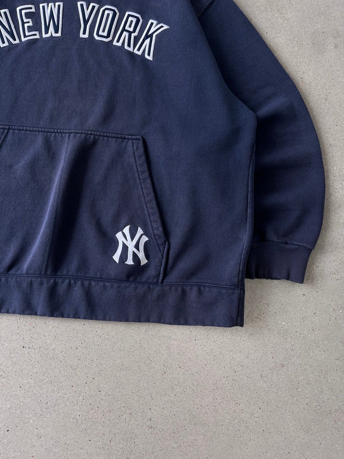 Vintage NIKE Yankees New York Center Swoosh Hoodie - XL