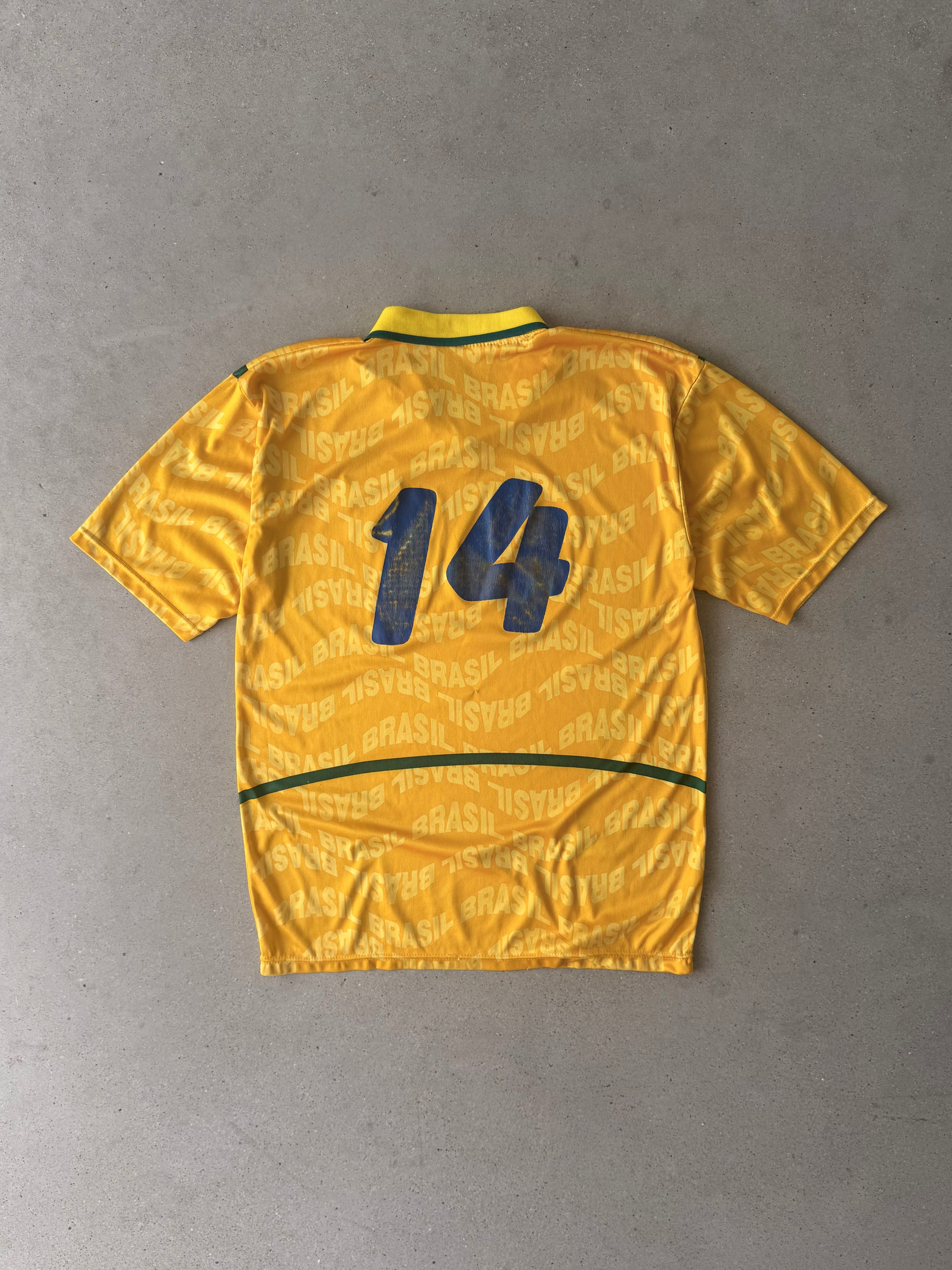 2000s Brazil #14 Home Kit - XL