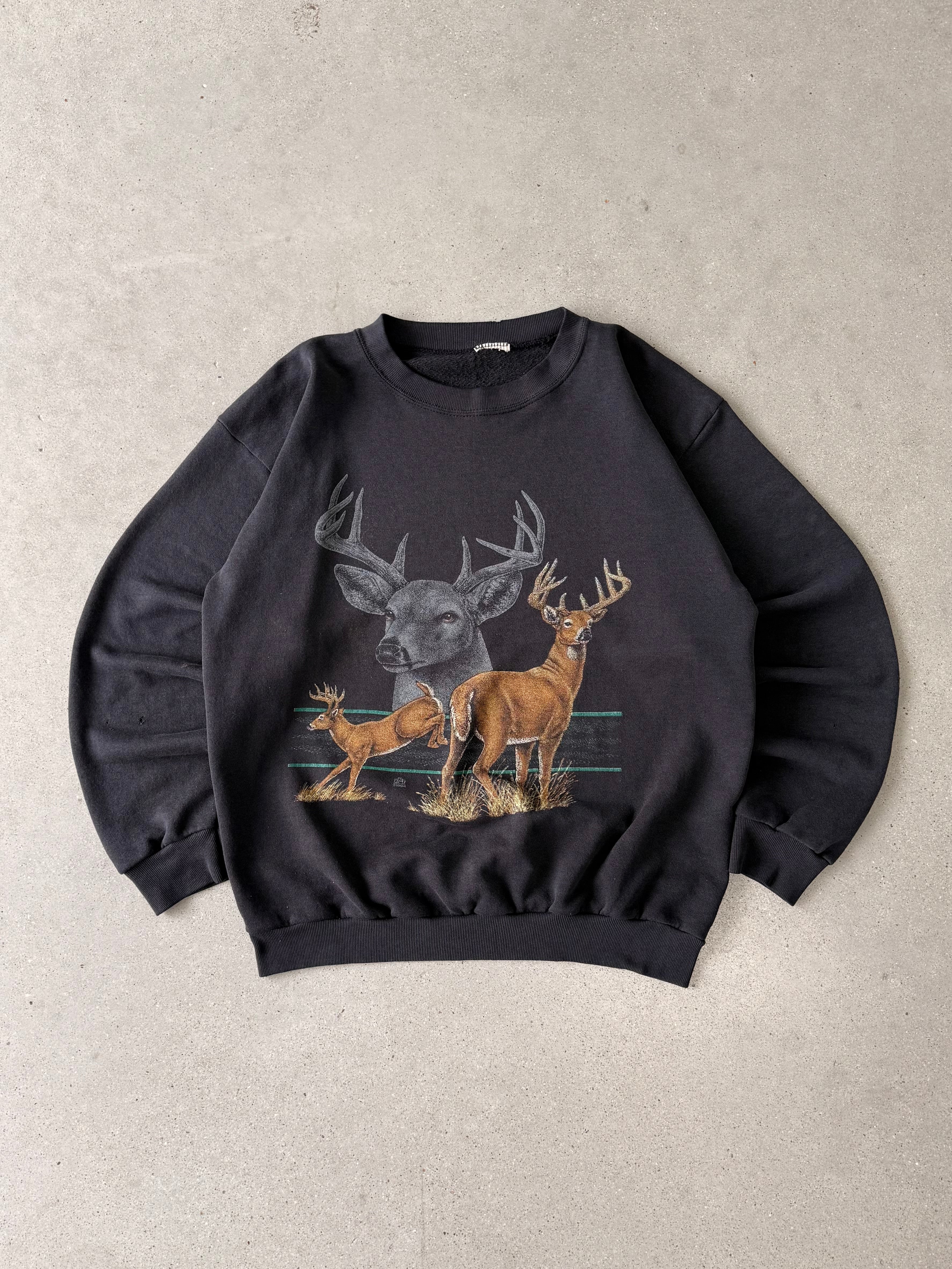 Vintage 1994 Deer Sweatshirt - L