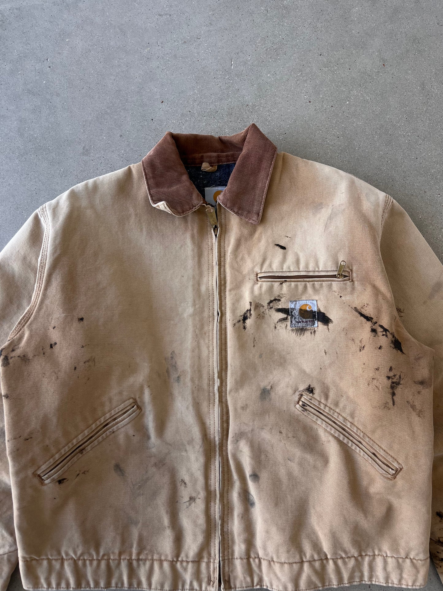 Vintage Carhartt Painter's Blanket-lined Detroit Jacket - M