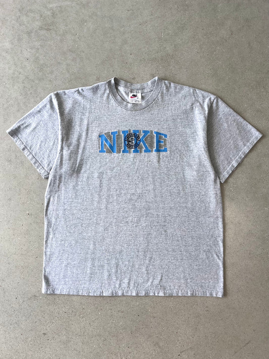 Vintage 90s Nike Spell-out Athletics Tee - XL