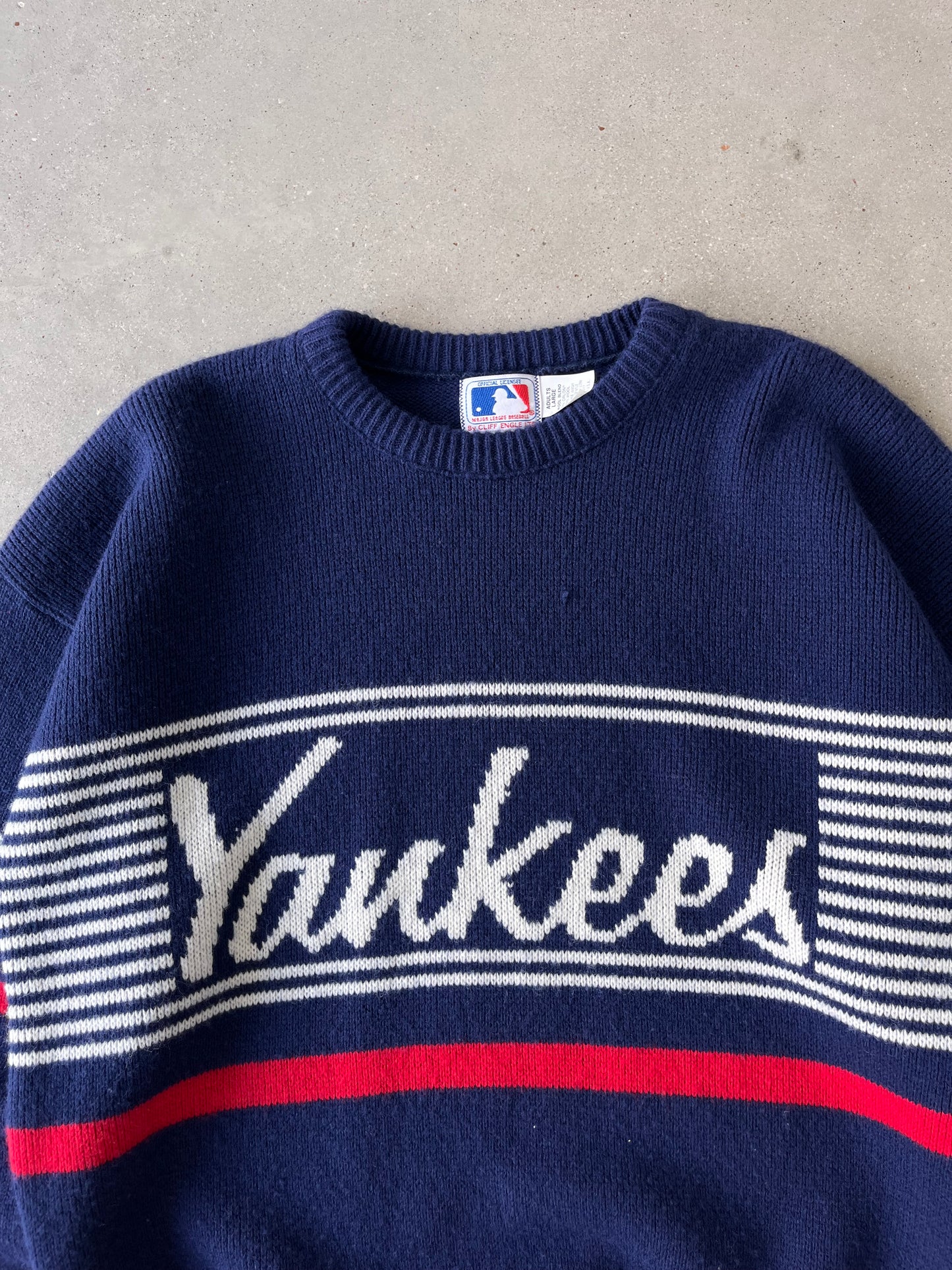 Vintage 90s MLB Yankees Sweater - L