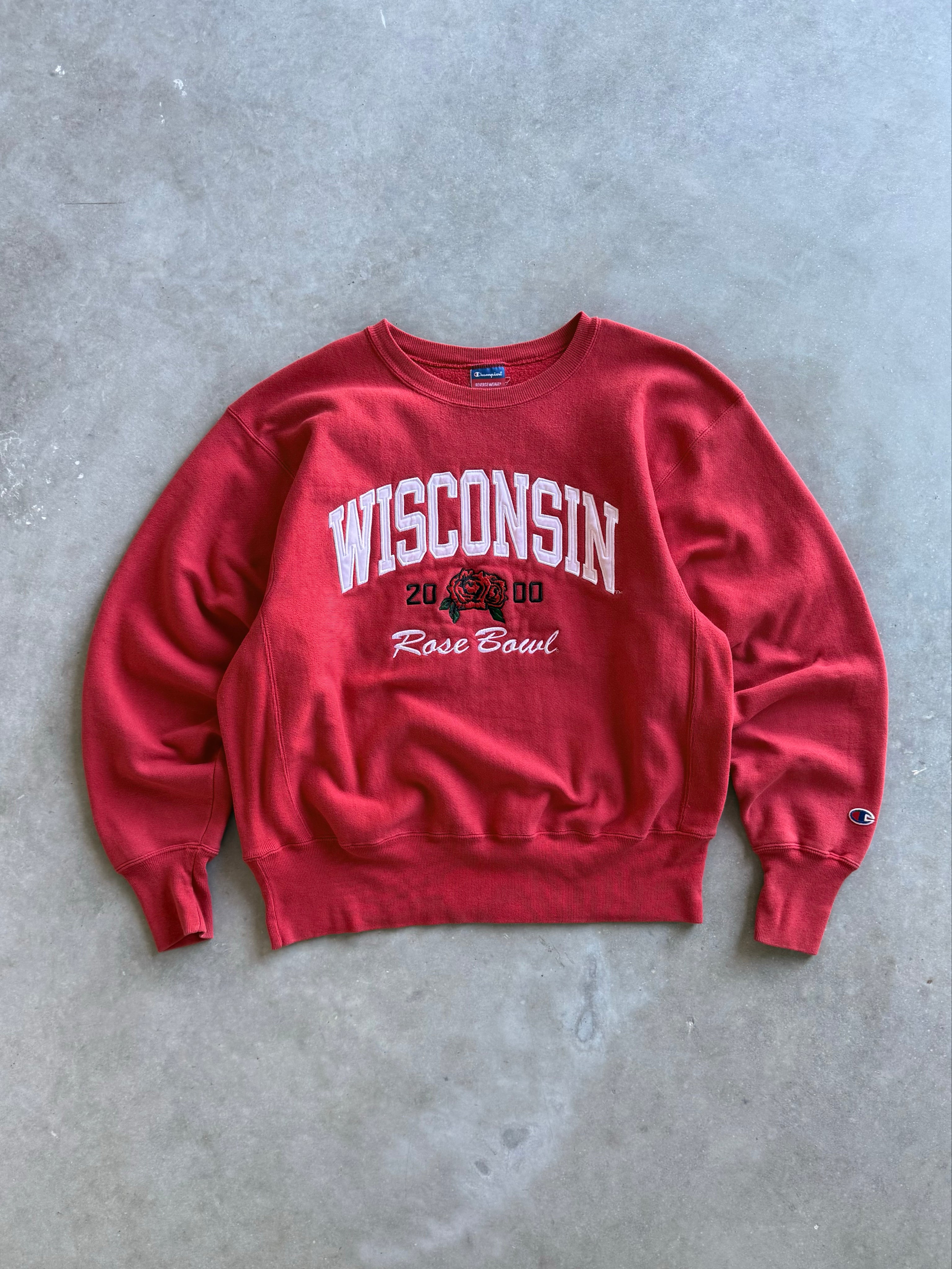 Vintage 2000 Wisconsin Rose Bowl Sweatshirt (L)