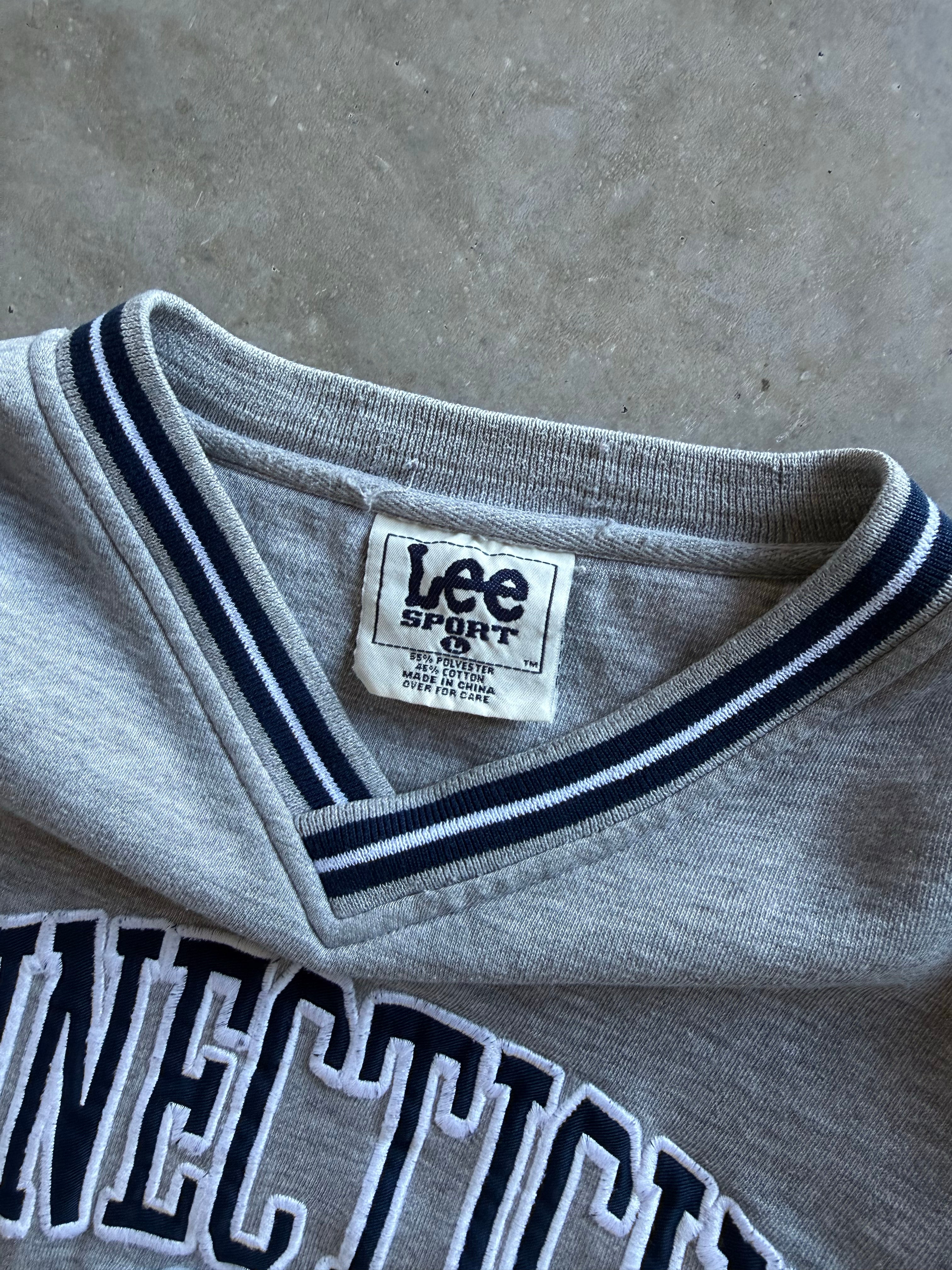 Vintage 1990s Connecticut Huskies Lee Sport Sweatshirt (L)