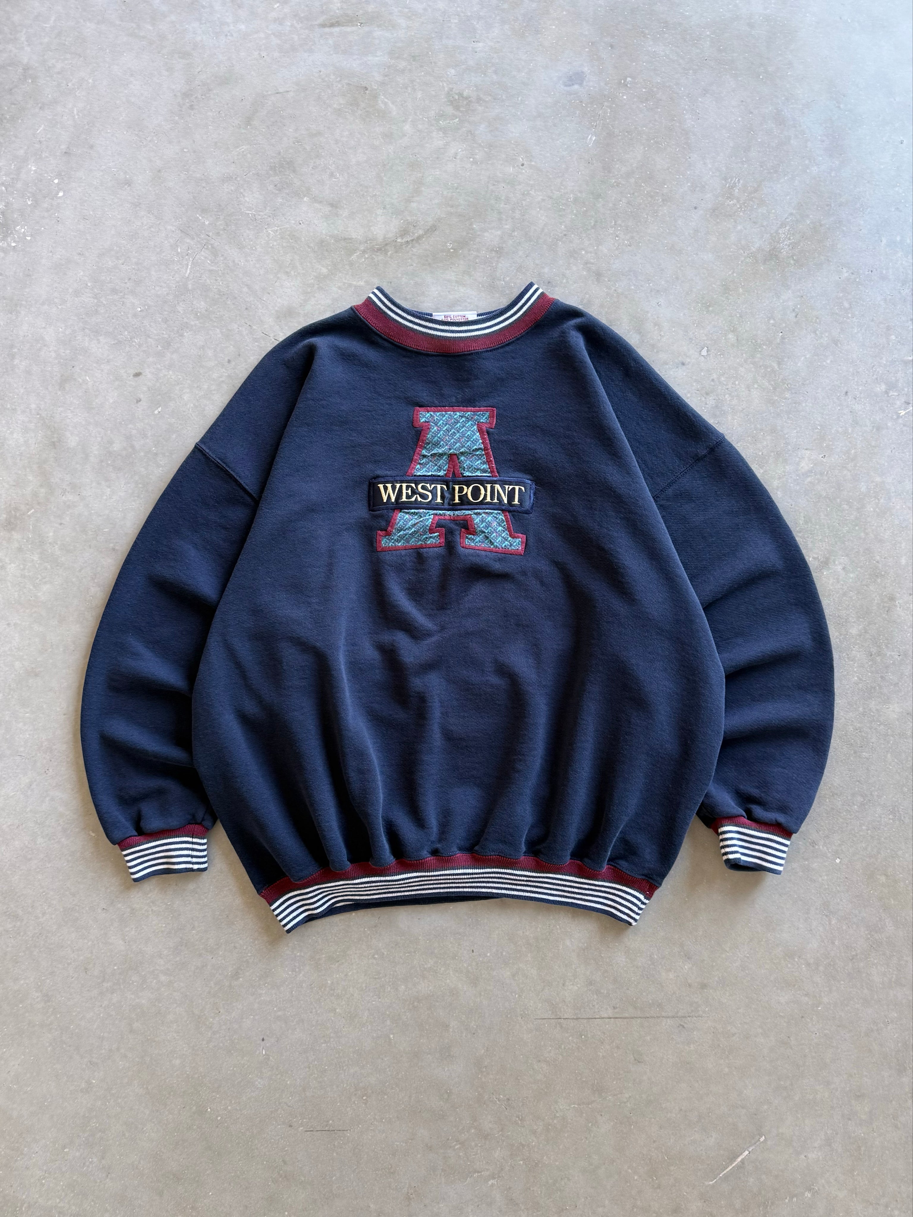 Vintage 1990s West Point Academy Sweatshirt (XXL)