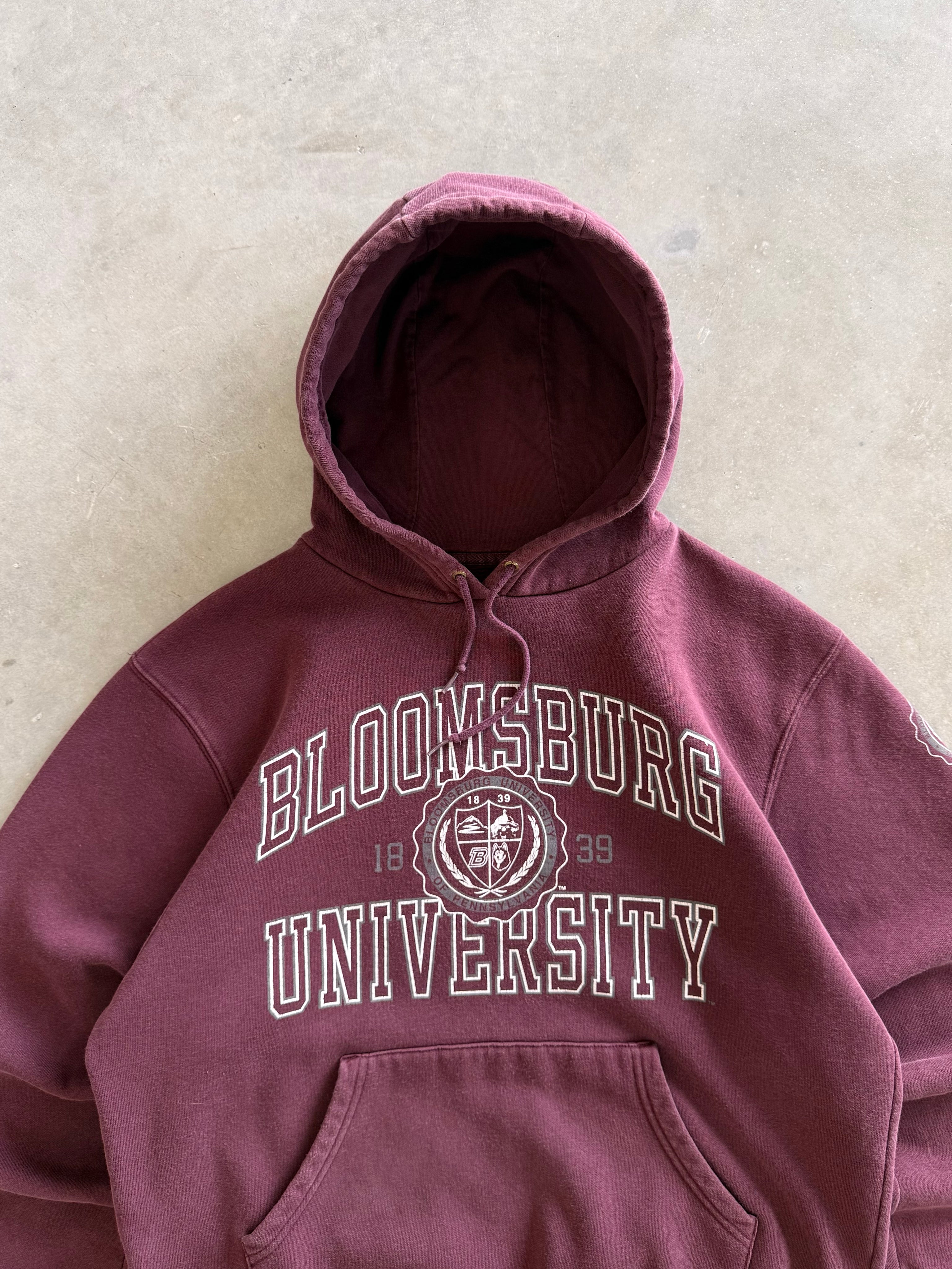 Vintage 2000s Bloomsburg University Hoodie (M)