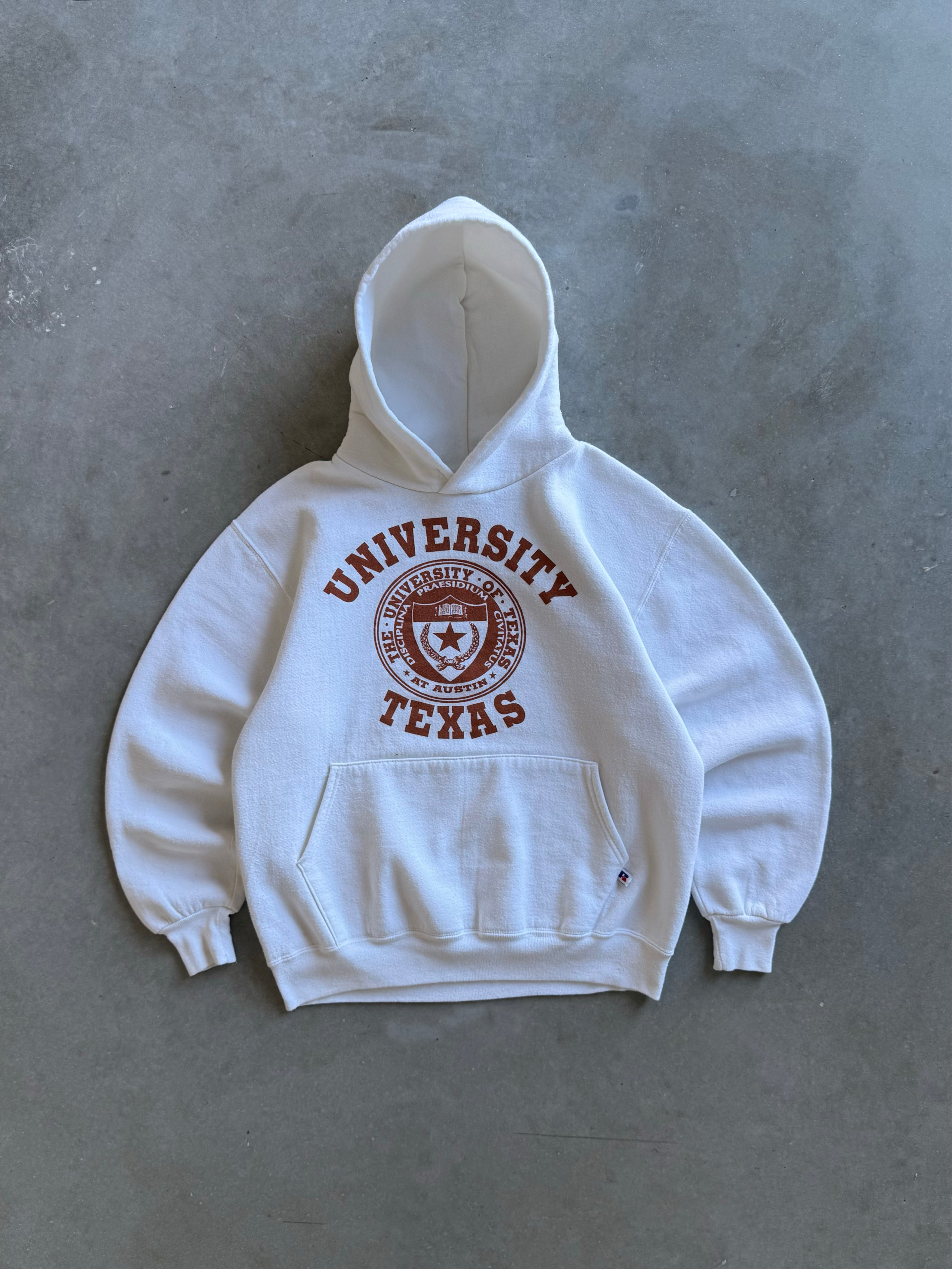 Vintage 1990s Texas Longhorns Russell Athletic Hoodie (L)