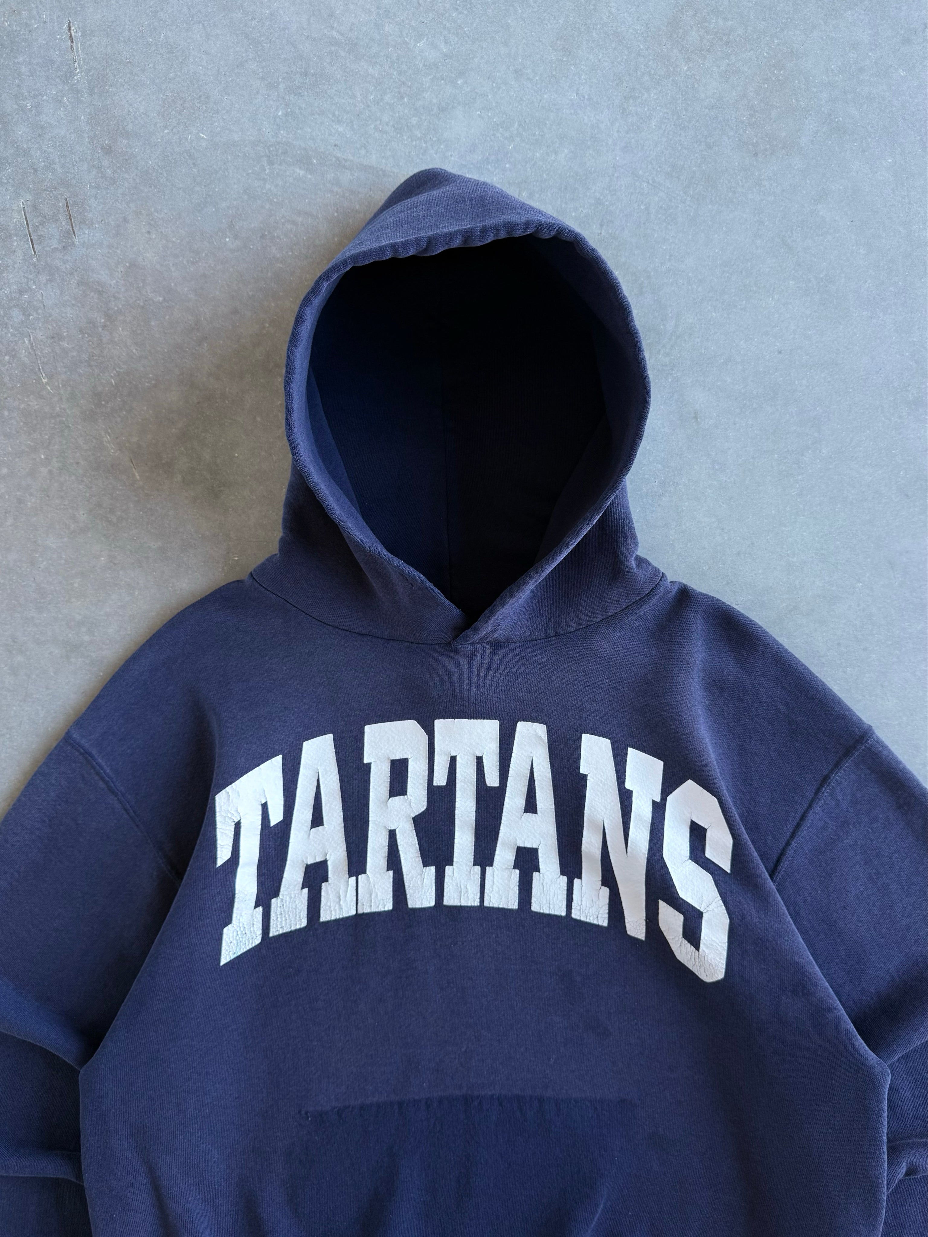 Vintage 1990s Tartans Russell Athletic Hoodie (M)