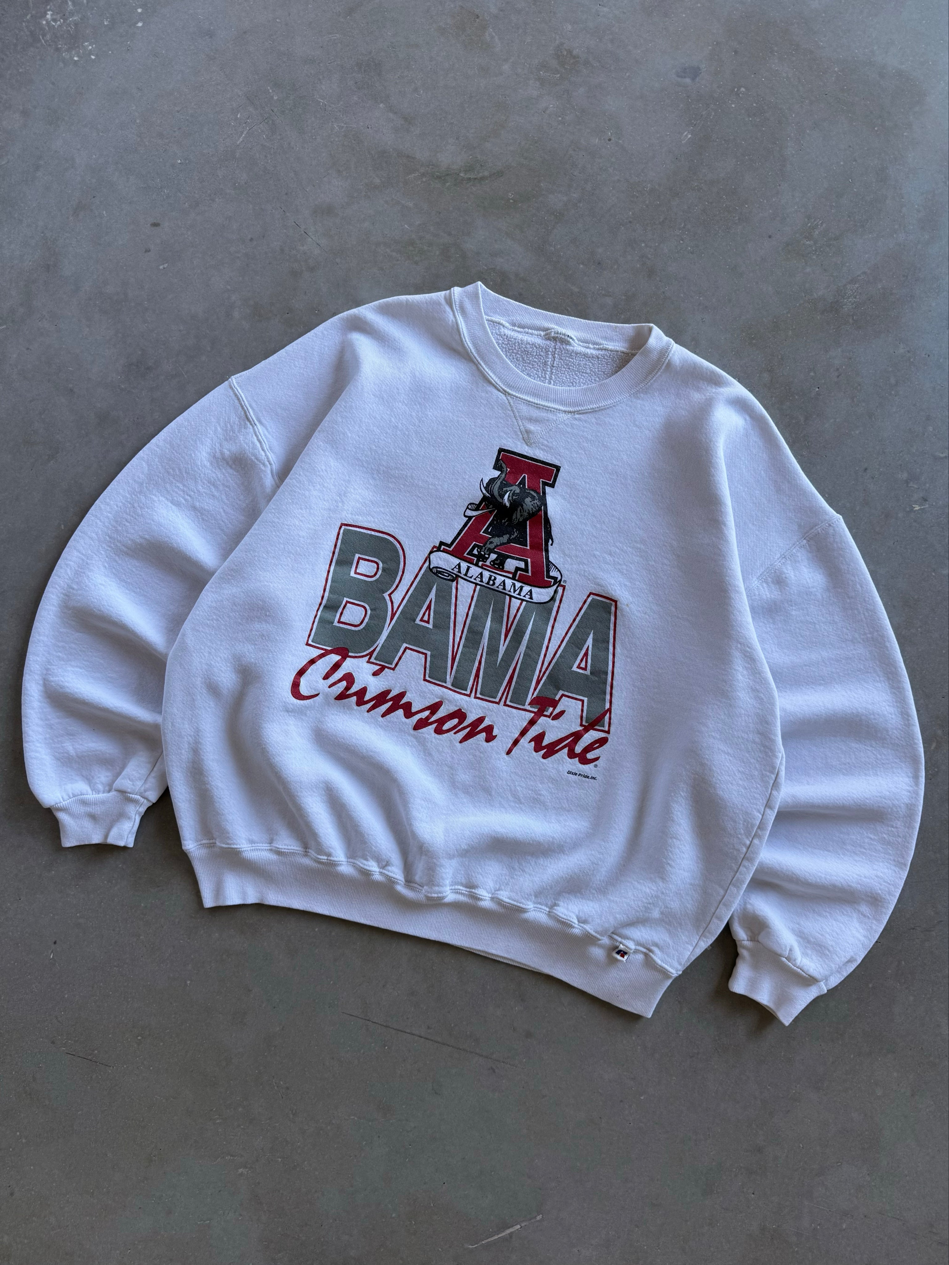 Vintage 1990s University of Alabama "BAMA" Sweatshirt (XL)