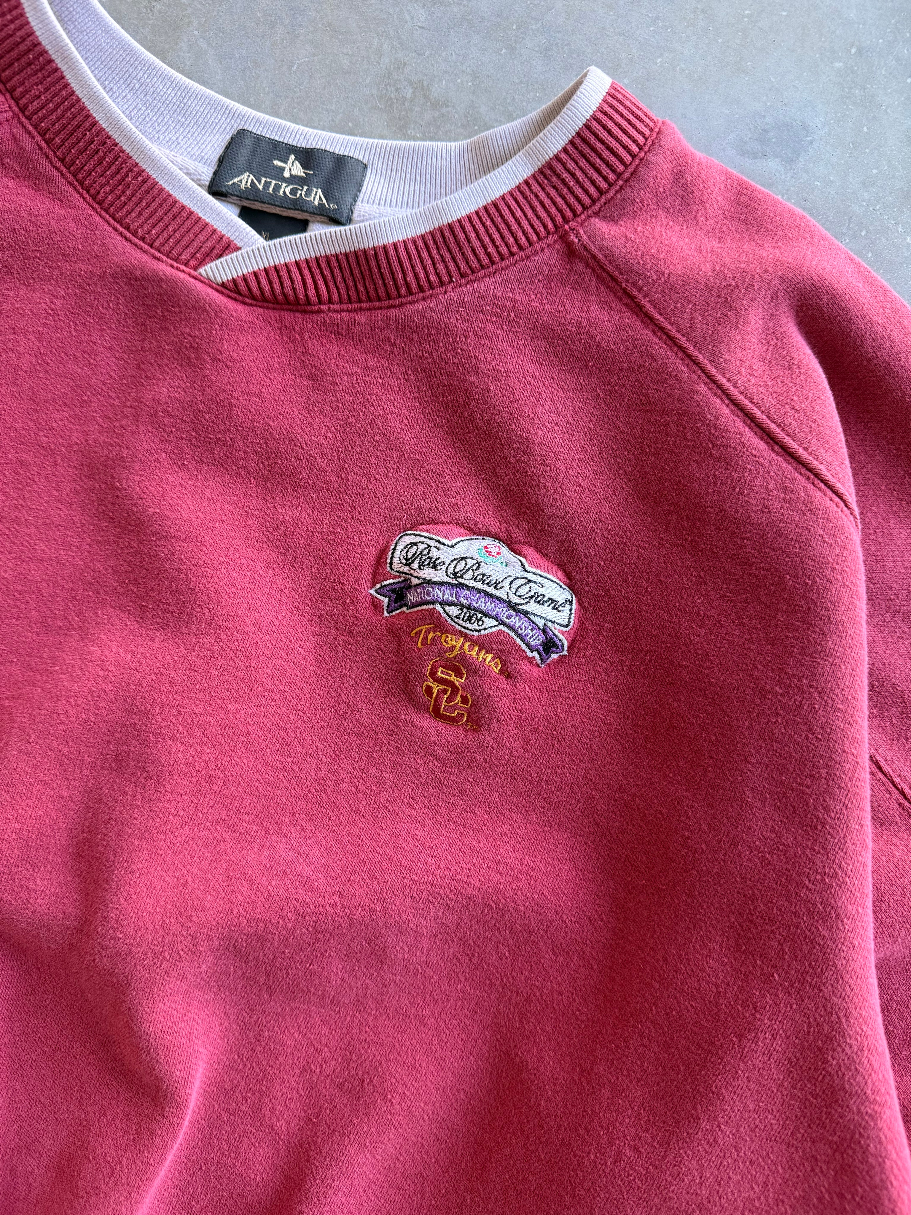 Vintage 2006 USC Trojans Rose Bowl Sweatshirt (XL)