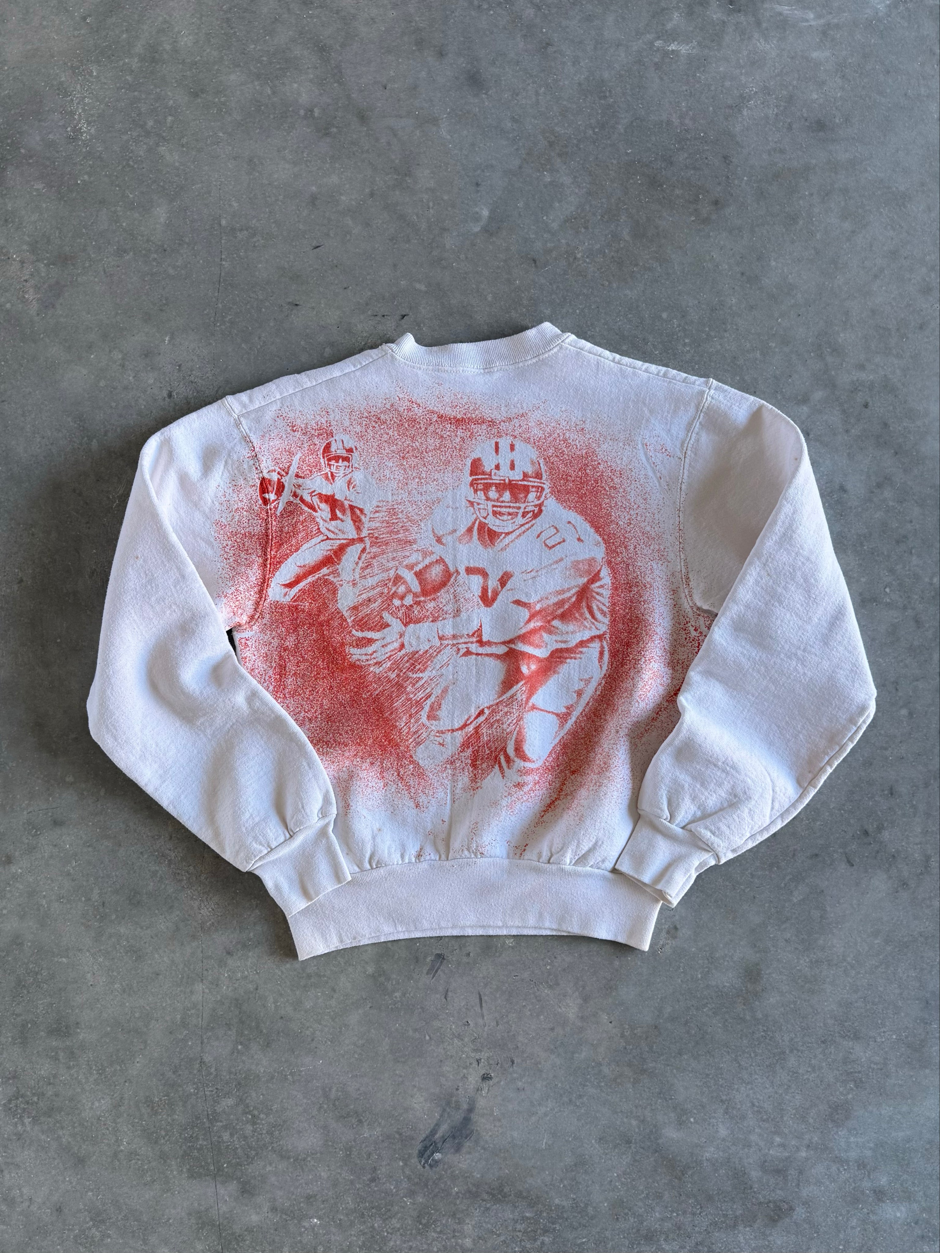 Vintage 1990s Texas Longhorns Airbrush Sweatshirt (M)