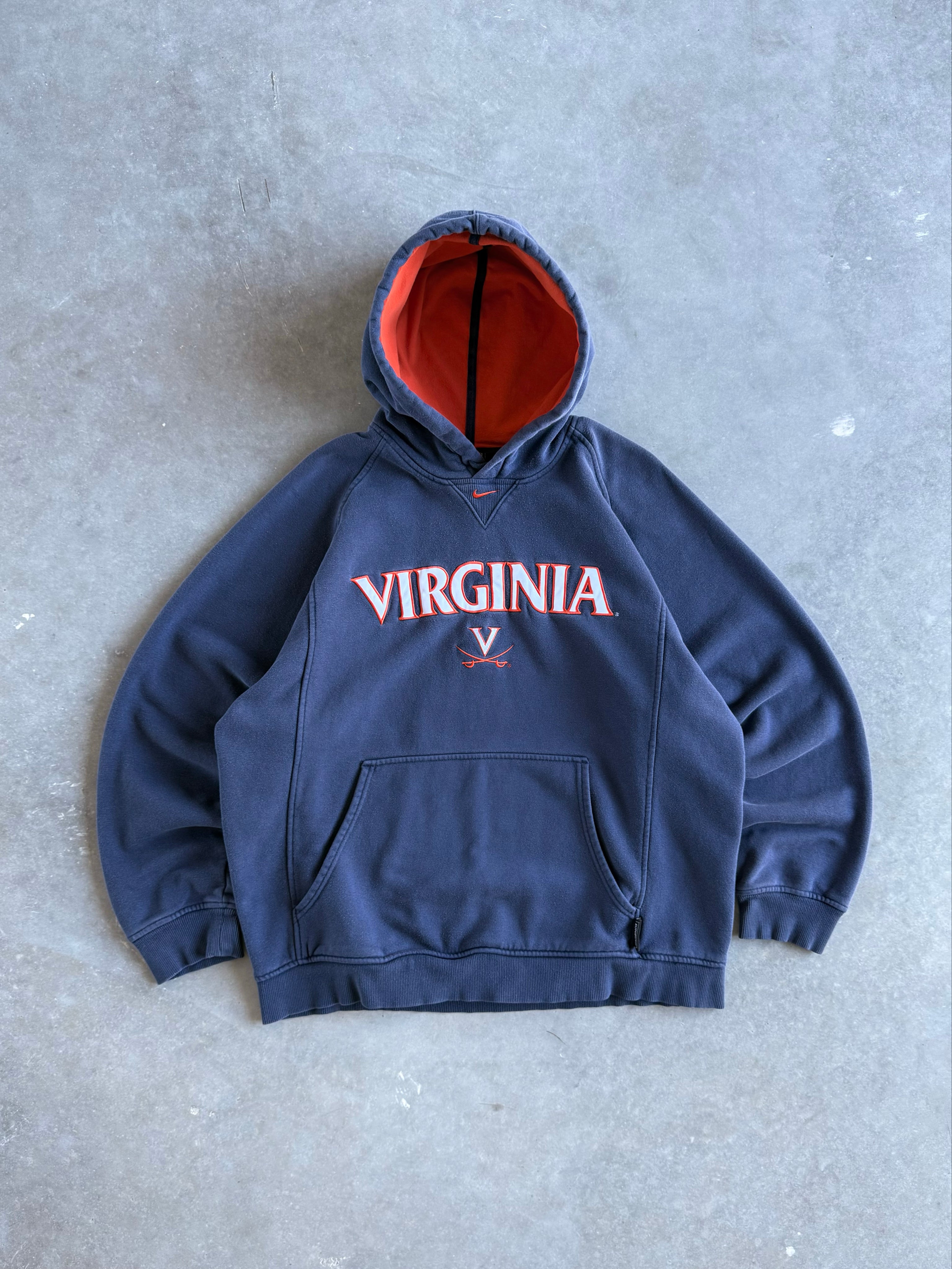 Vintage 2000s Virginia Nike Team Hoodie (M)