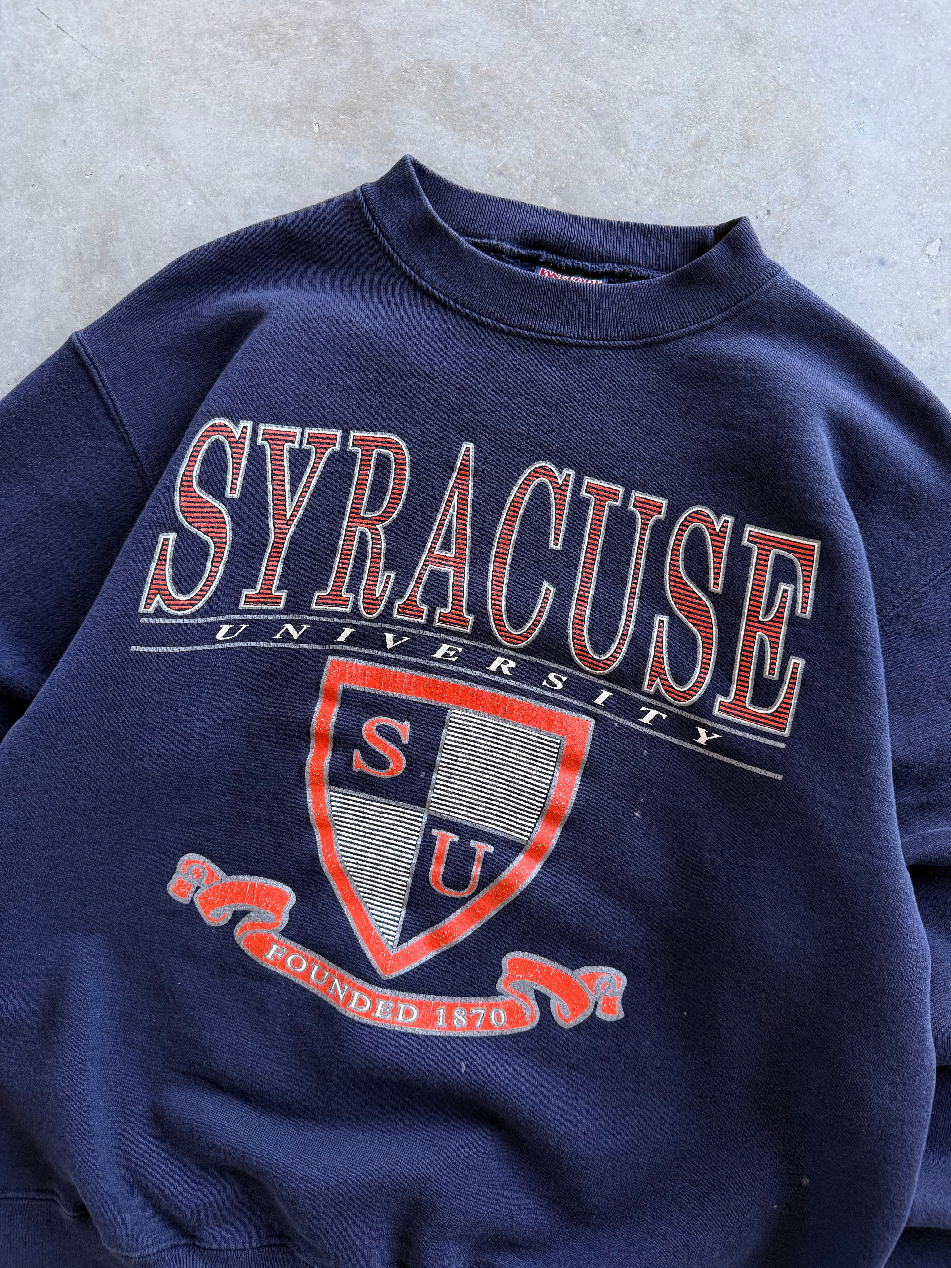 Vintage 1990s Syracuse University Sweatshirt (M)